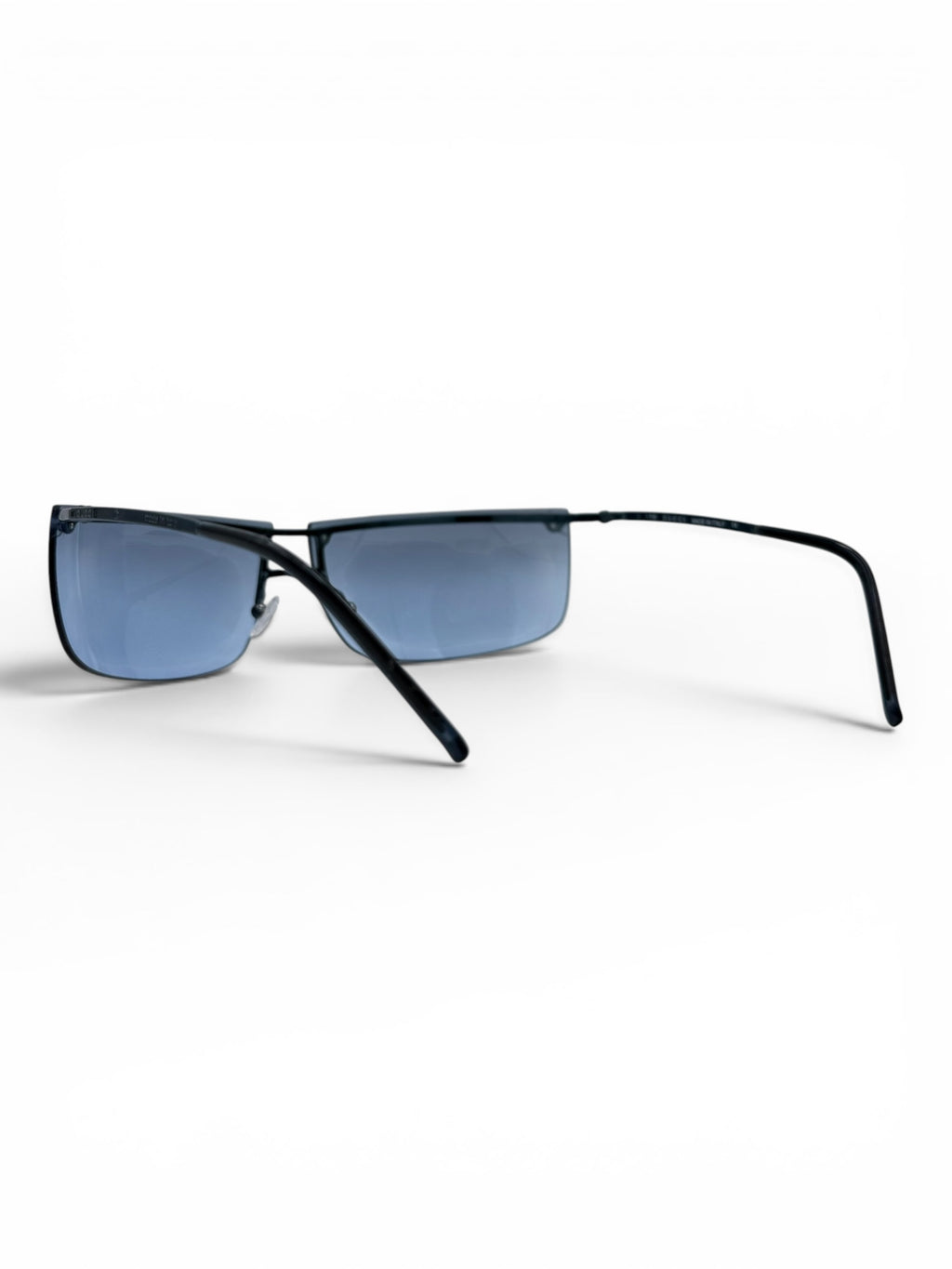 Gucci vintage sunglasses blue FW2000 - Frameless - Tom Ford Era