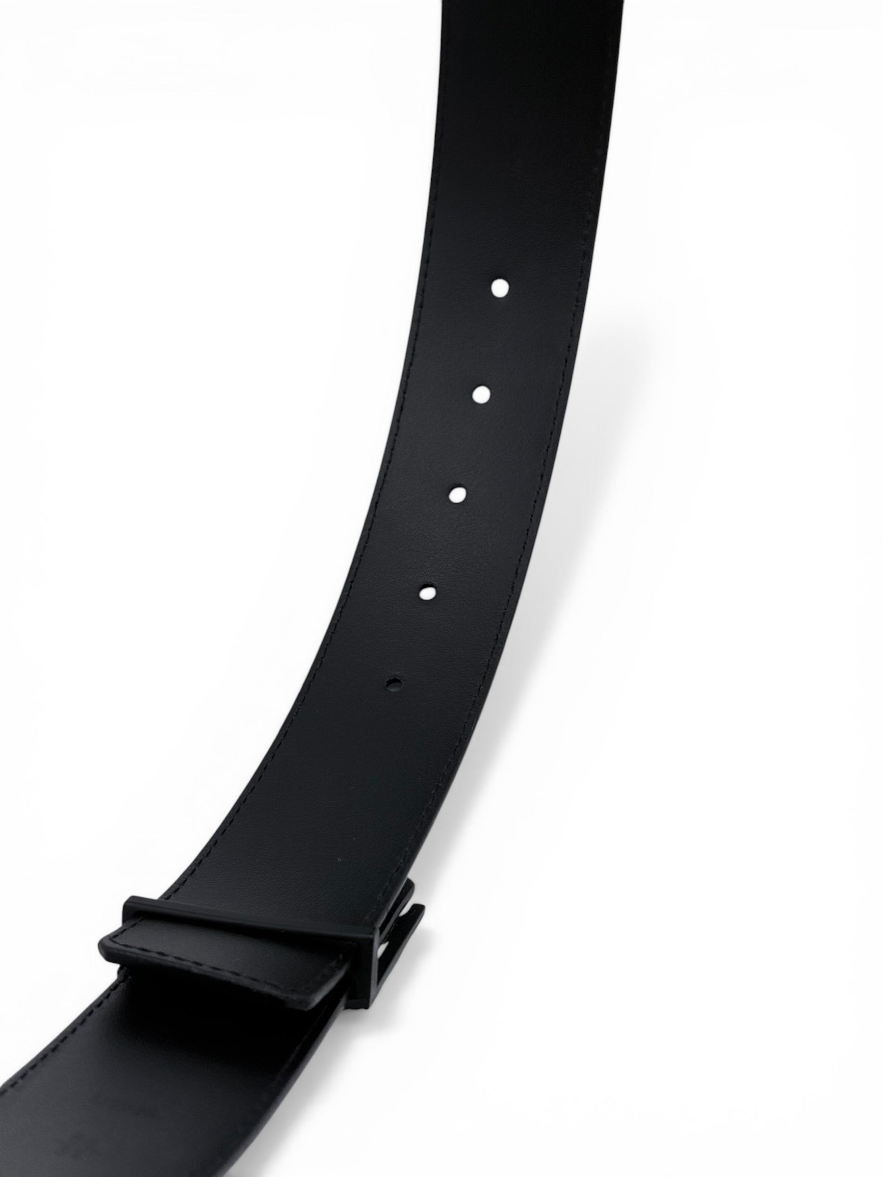 Louis Vuitton LV Initiales Belt 90cm - Black Epi Leather