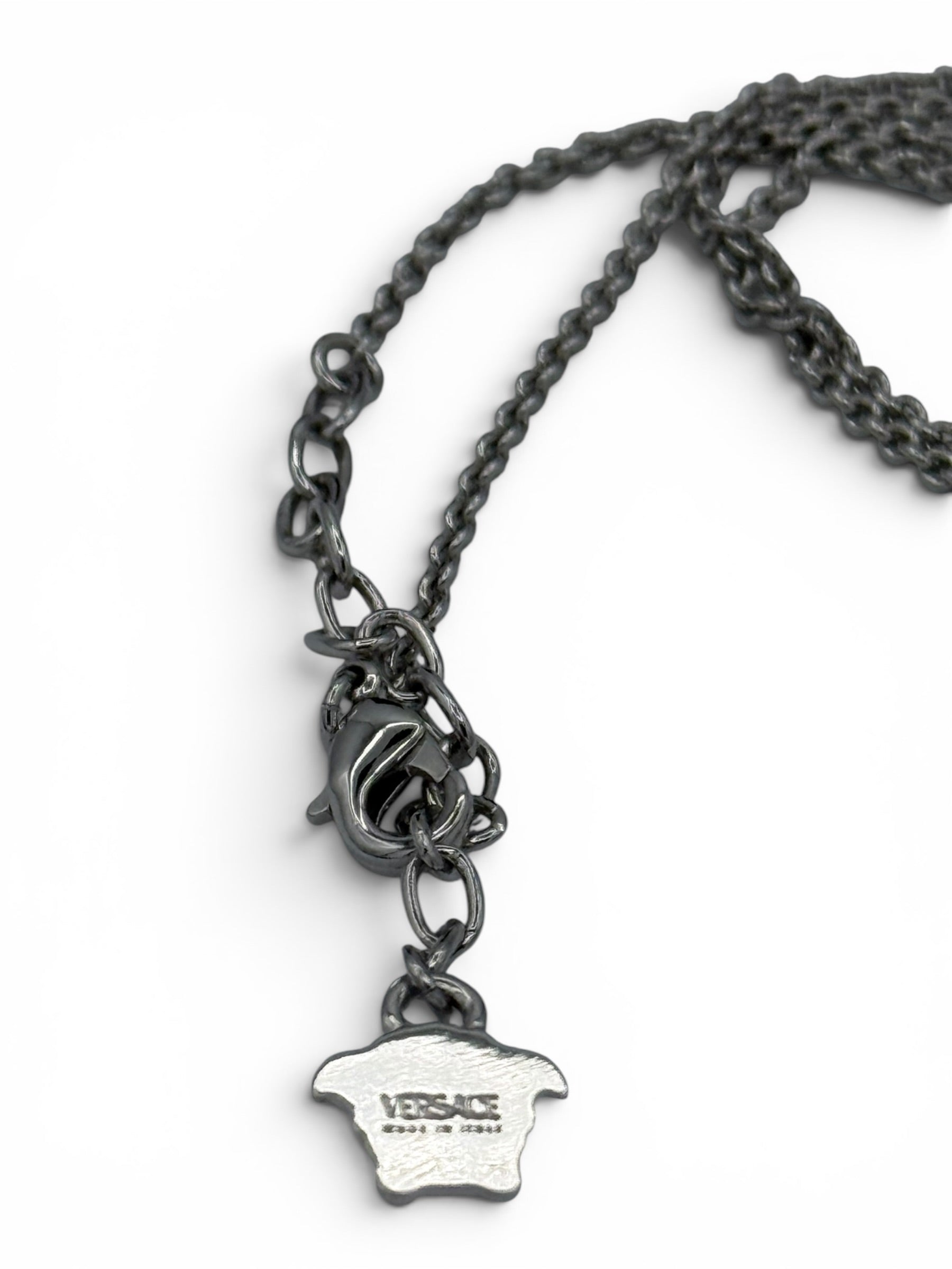 Versace medusa necklace