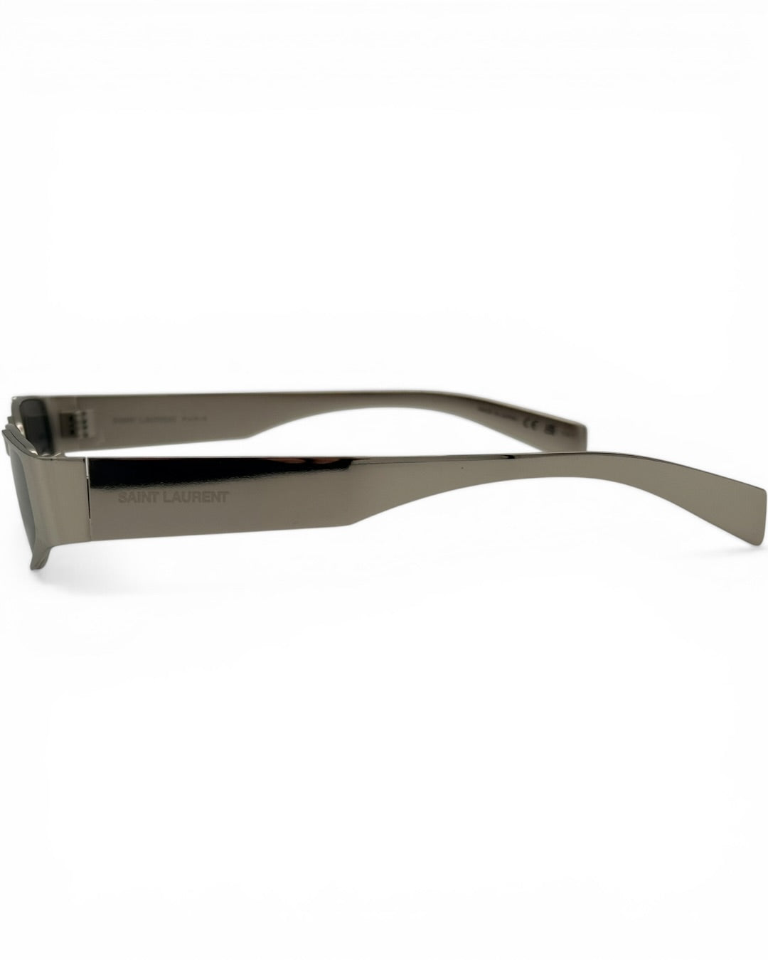 Saint Laurent SL 739 Sunglasses – Silver-Tone Metal