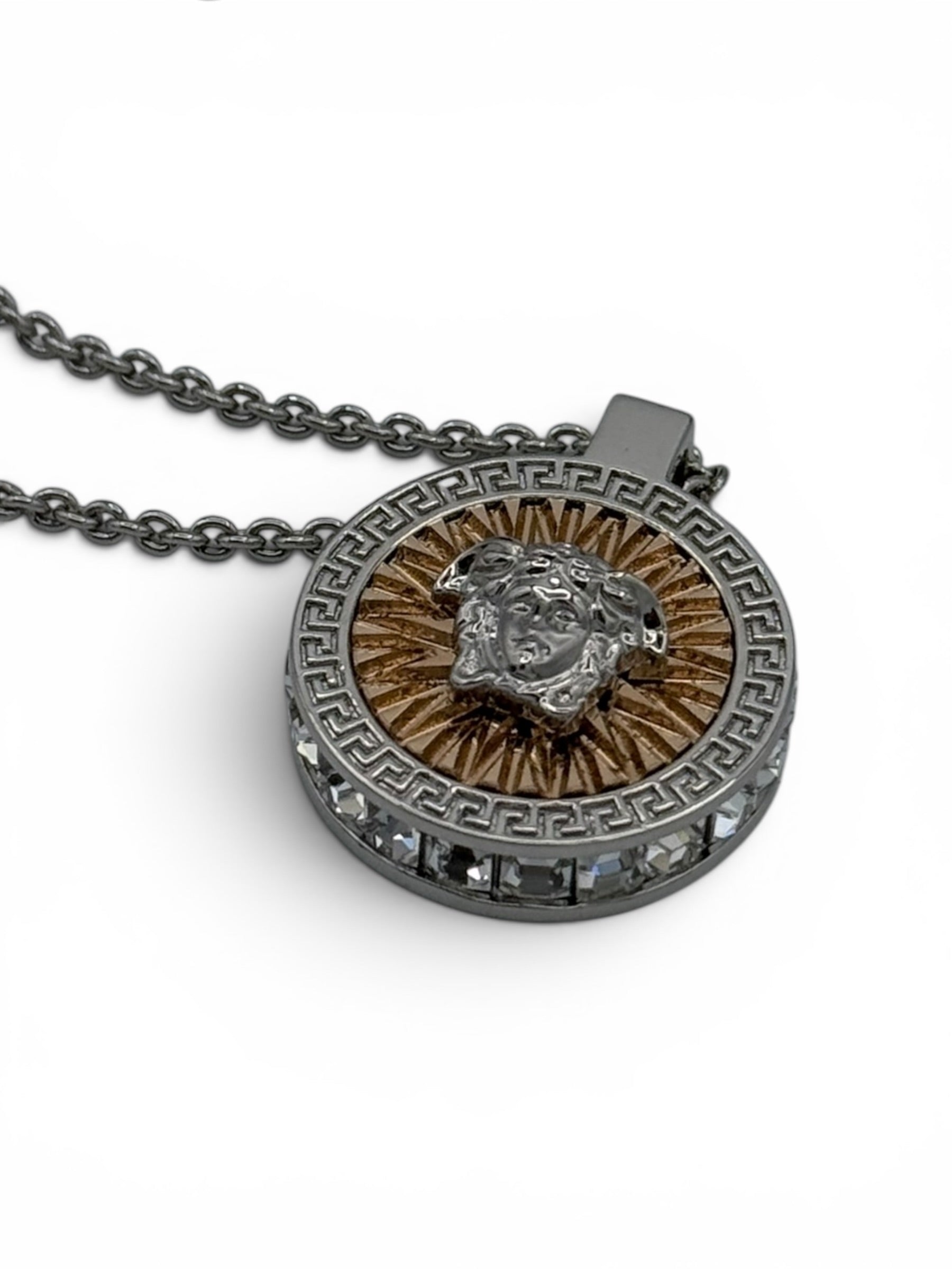 Versace medusa necklace