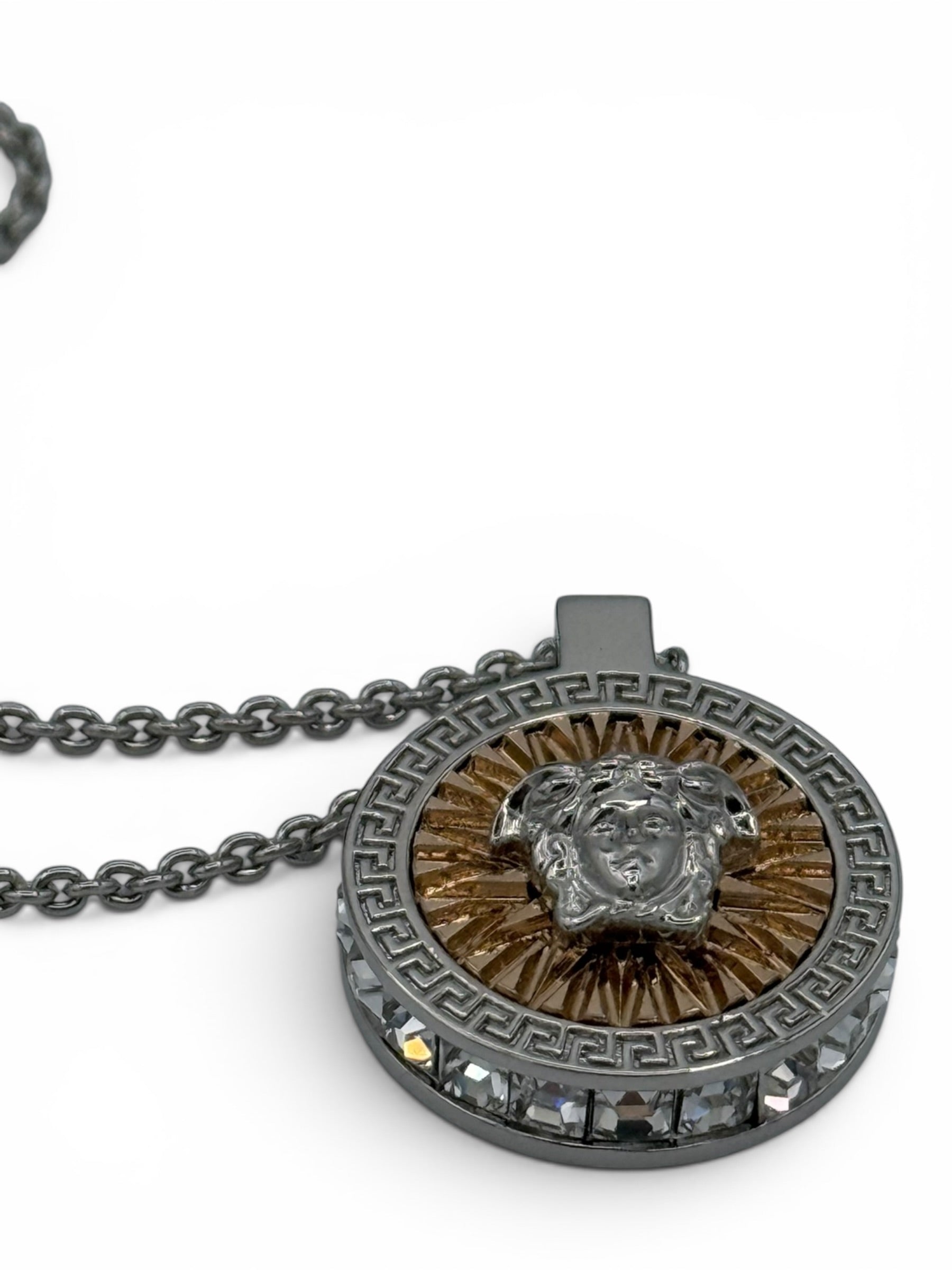 Versace medusa necklace