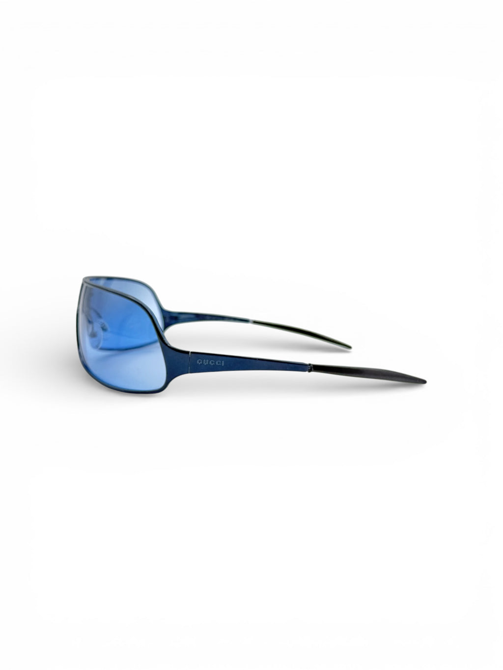 Gucci Shield Sunglasses SS2001 blue - Tom Ford era