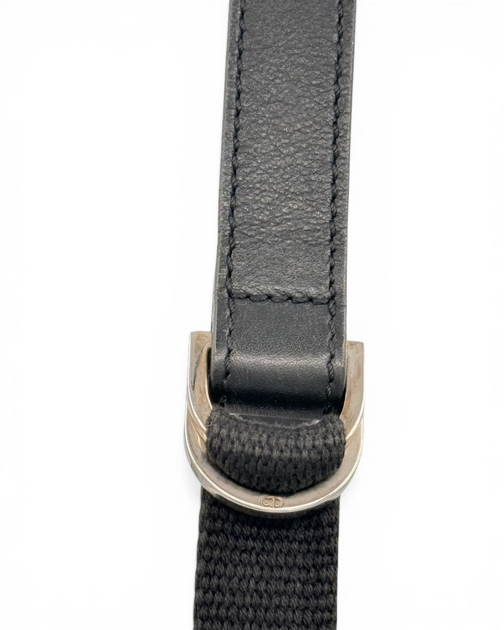 Mala de ombro Christian Dior Vintage Oblique Canvas Baguette