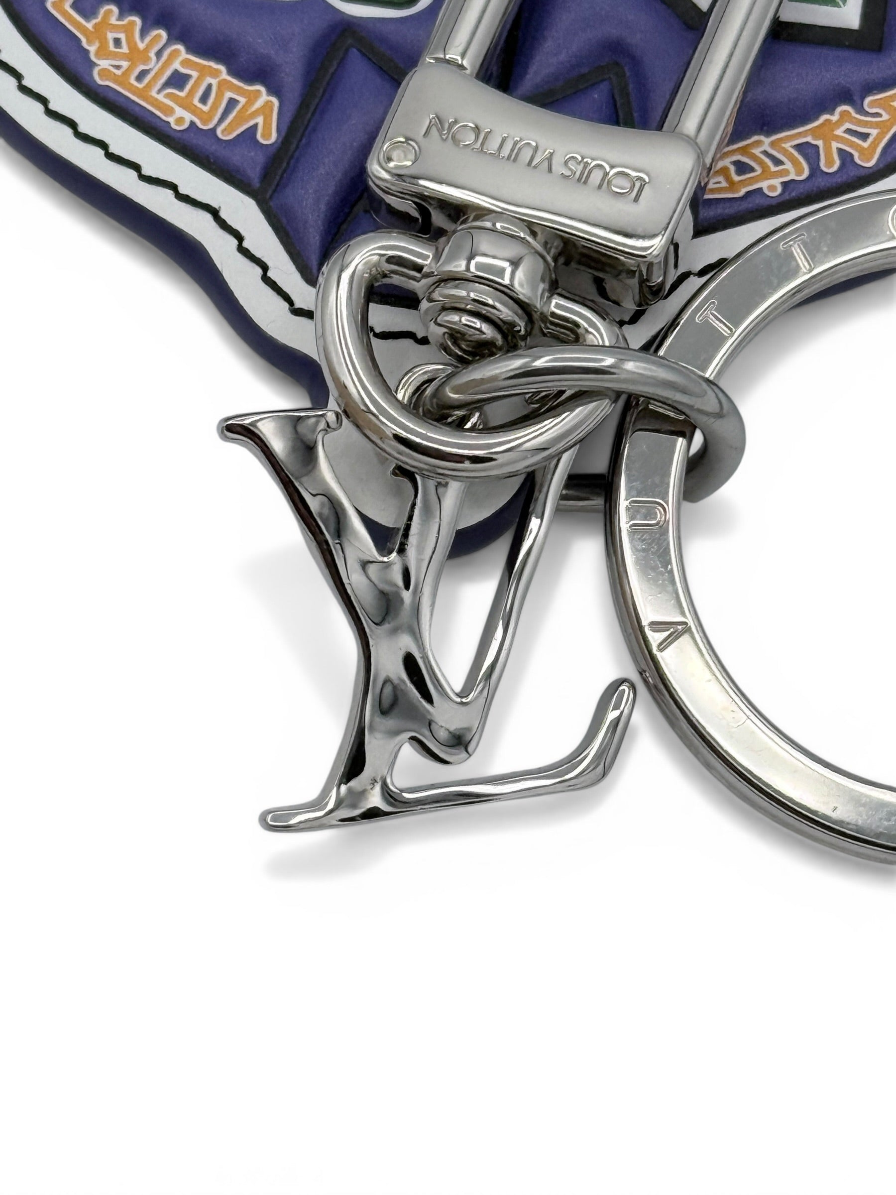 Louis Vuitton x Virgil Abloh: SS21 "Zoooom with Friends" Varsity Jacket Bag Charm