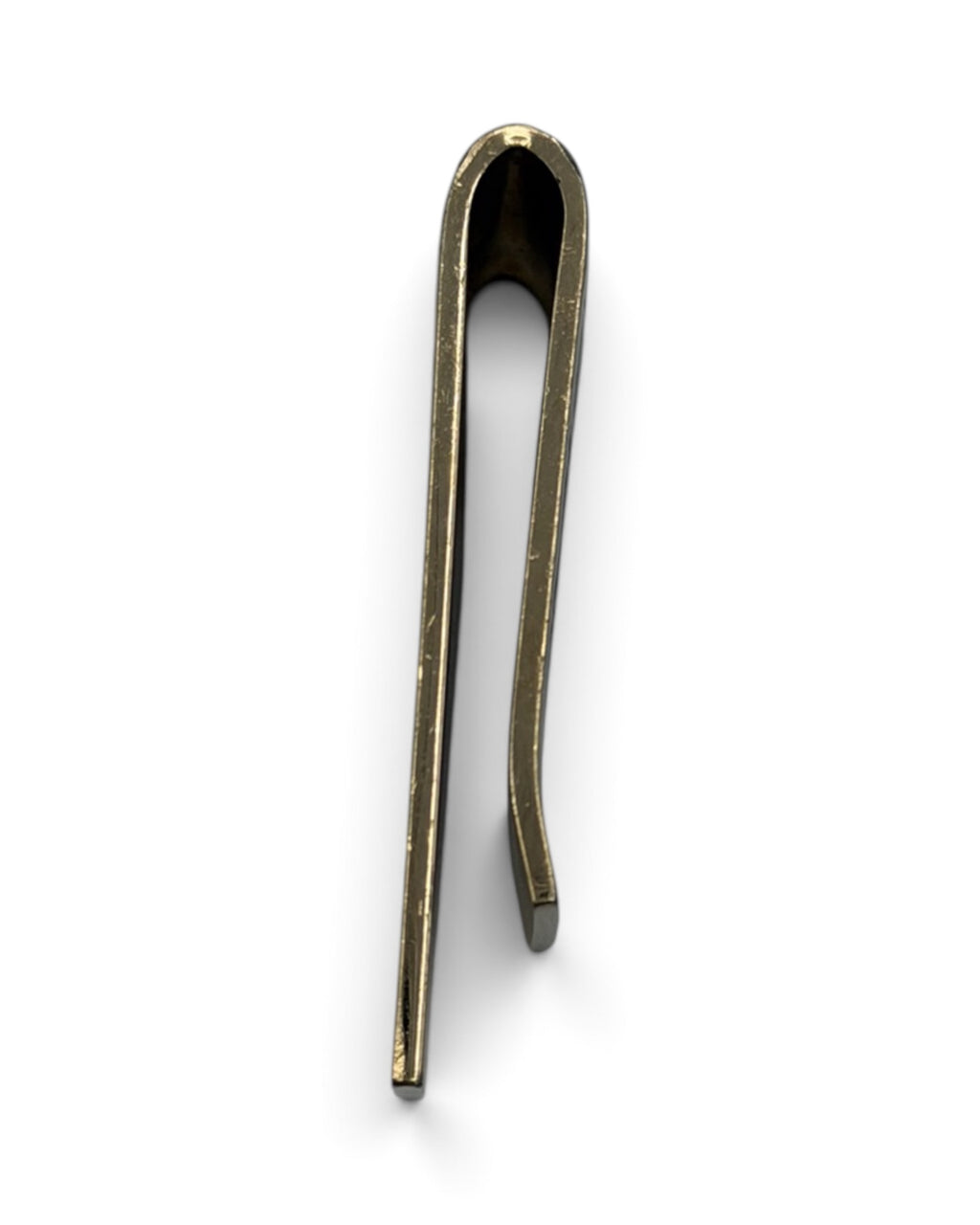 Gucci Crocodile-Embossed Leather Money Clip – Gold-Tone