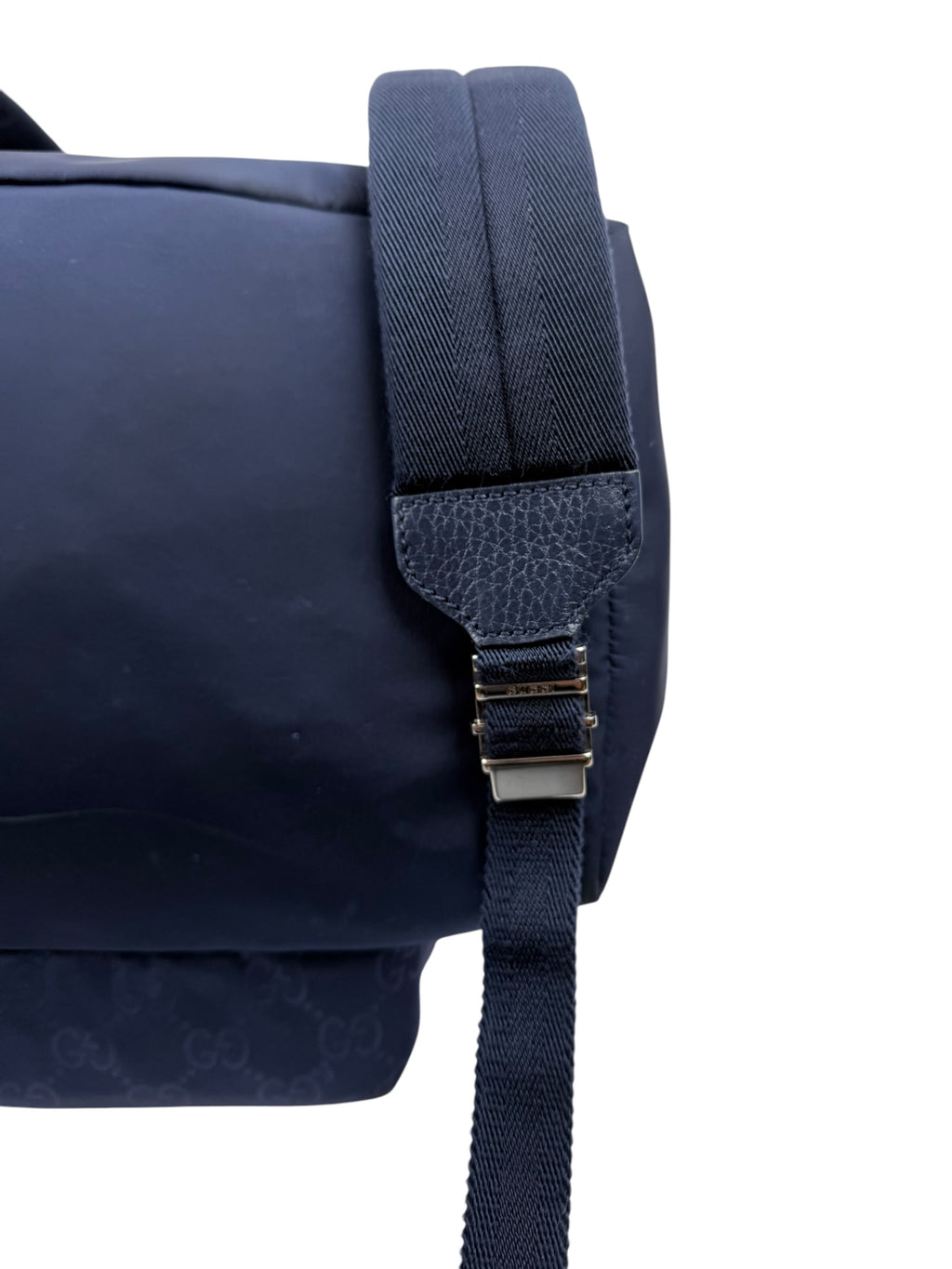 Gucci GG Nylon Backpack – Navy Blue