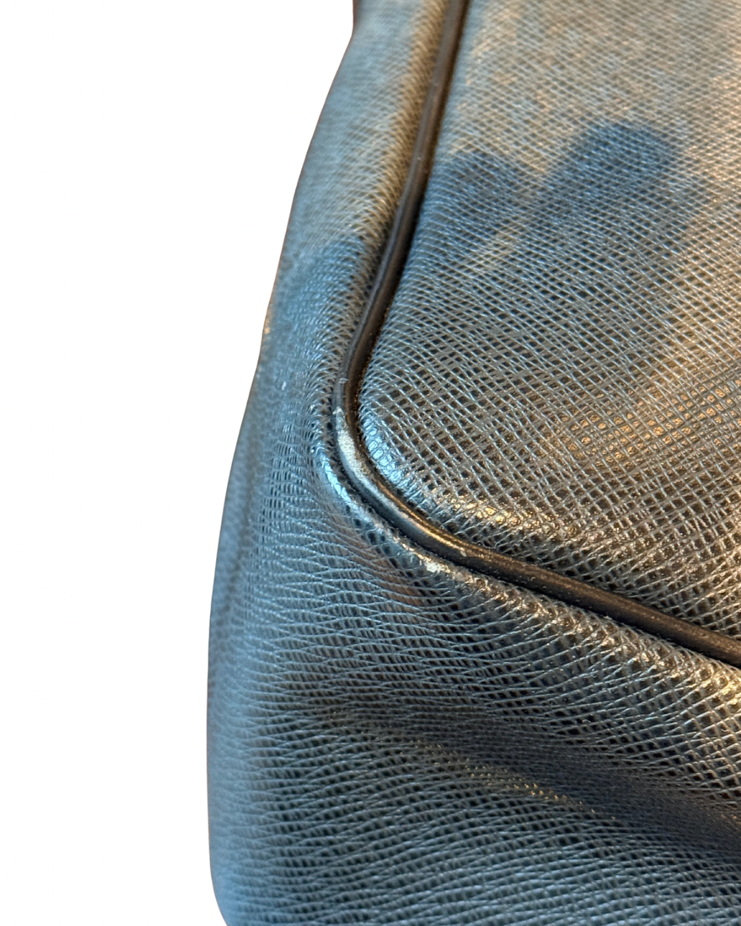 Louis Vuitton Saratov PM – Black Taiga Leather Messenger Bag