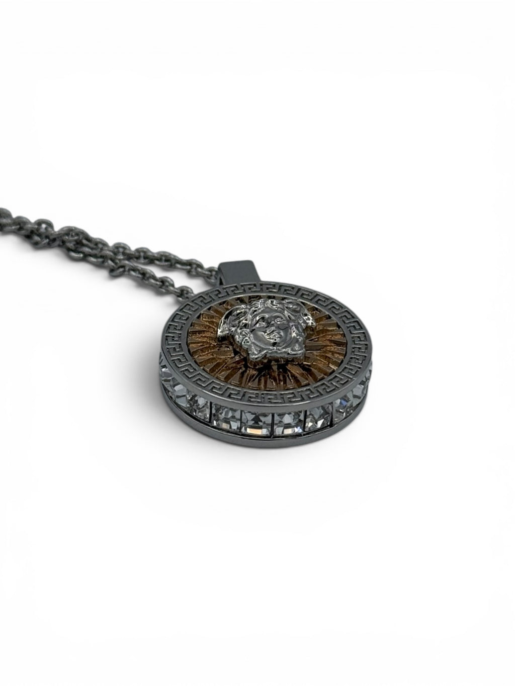 Versace medusa necklace