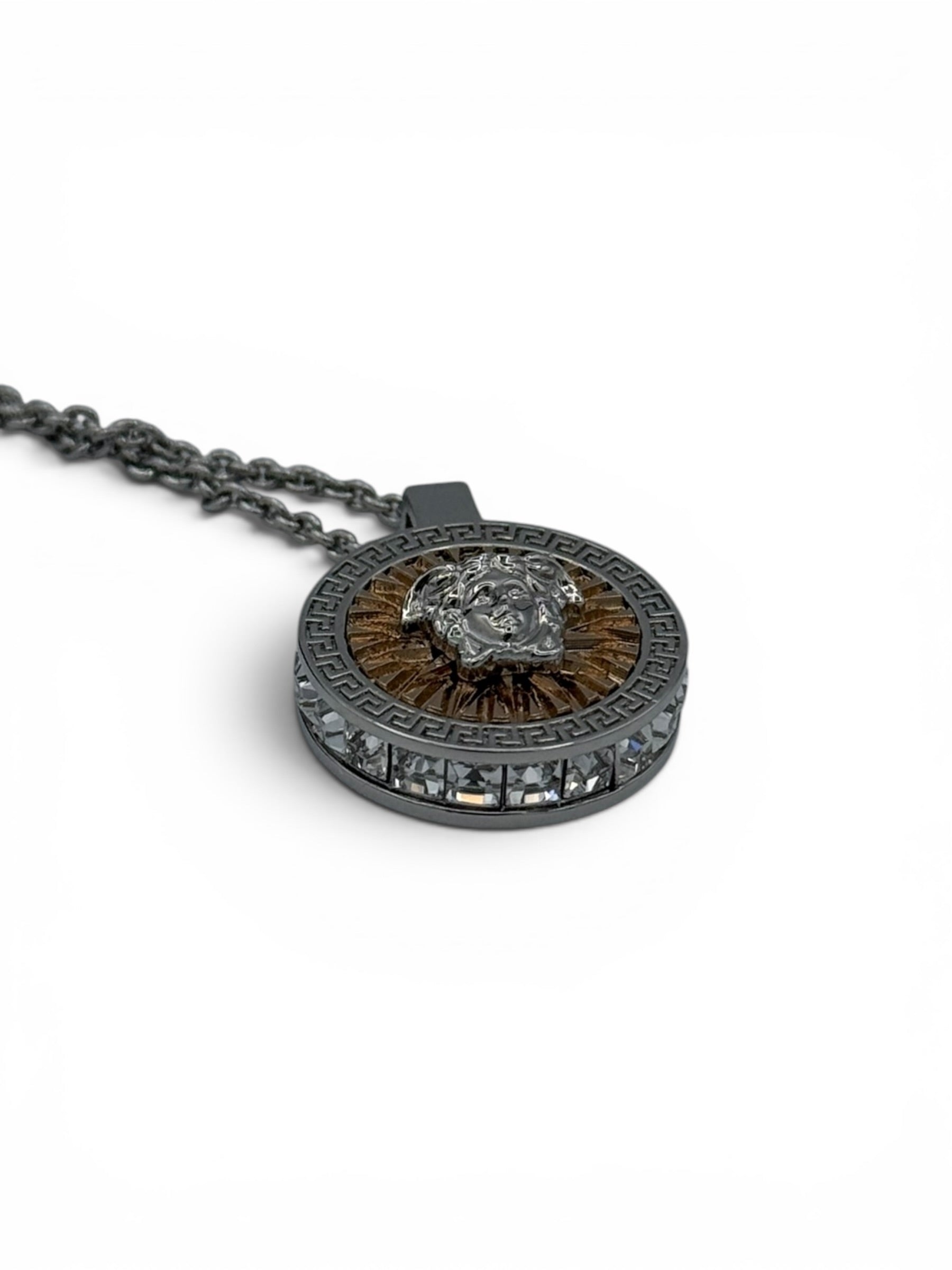 Versace medusa necklace