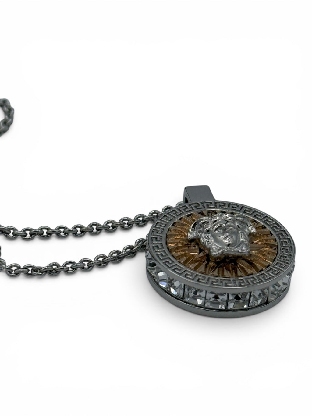 Versace medusa necklace