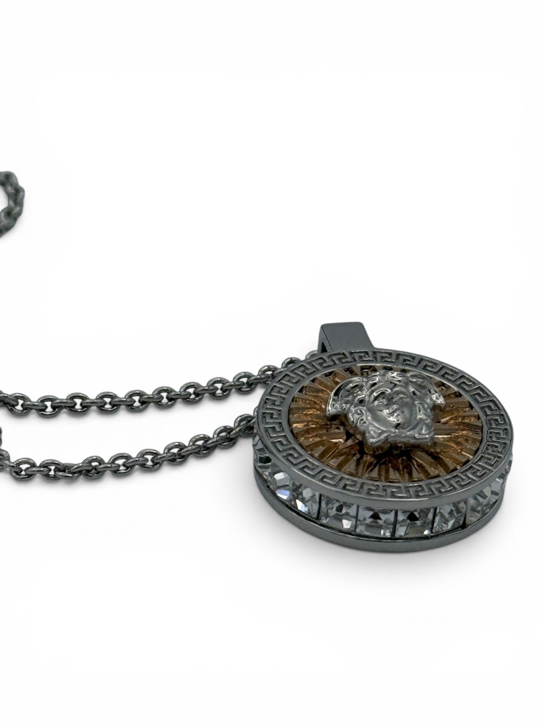 Versace medusa necklace