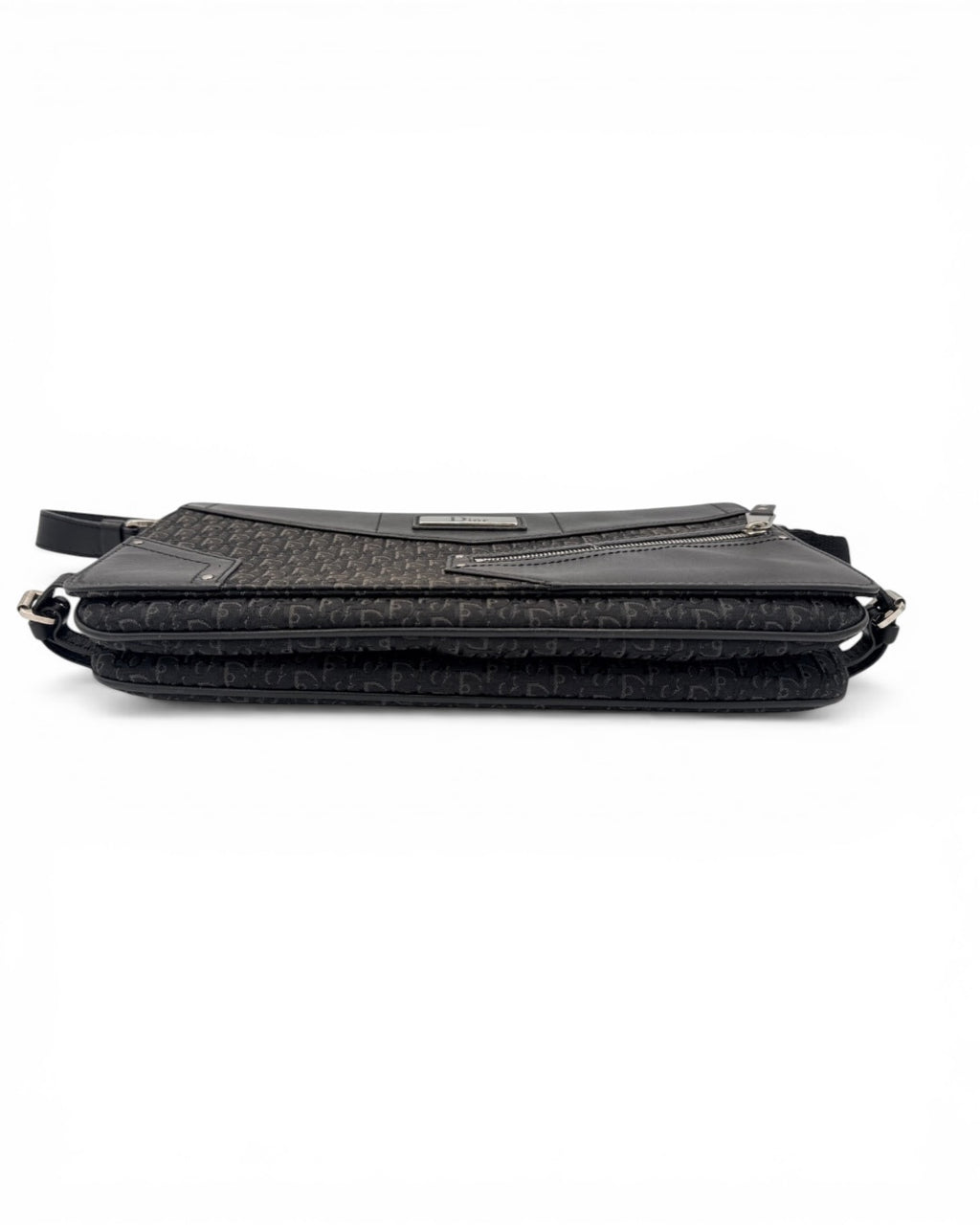 Mala de ombro Christian Dior Vintage Oblique Canvas Baguette
