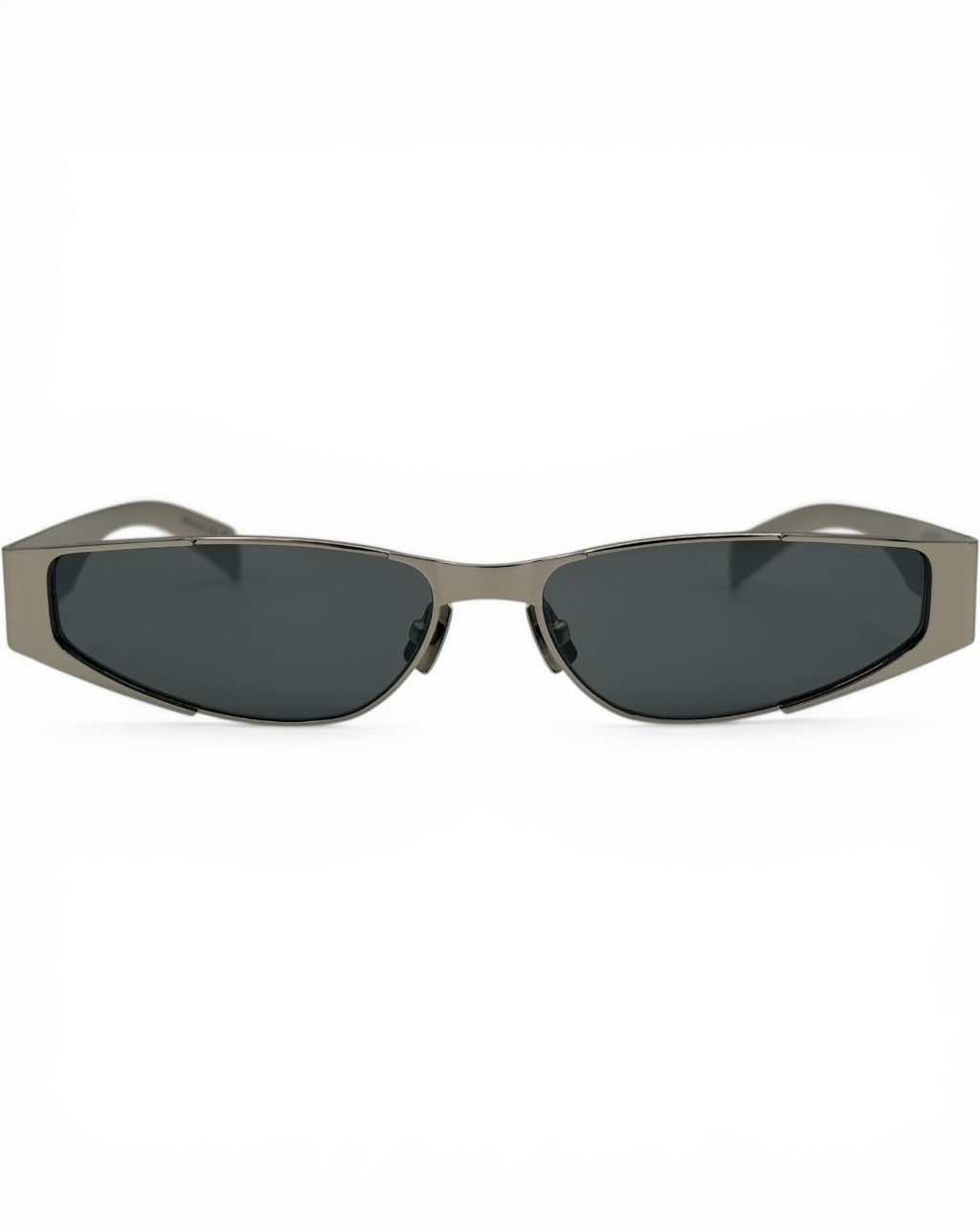 Saint Laurent SL 739 Sunglasses – Silver-Tone Metal