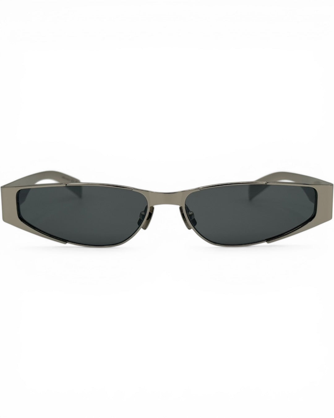 Saint Laurent SL 739 Sunglasses – Silver-Tone Metal