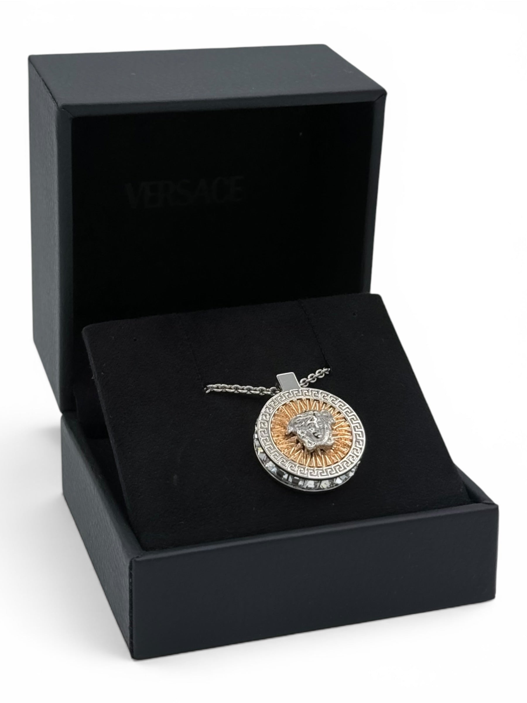 Versace medusa necklace