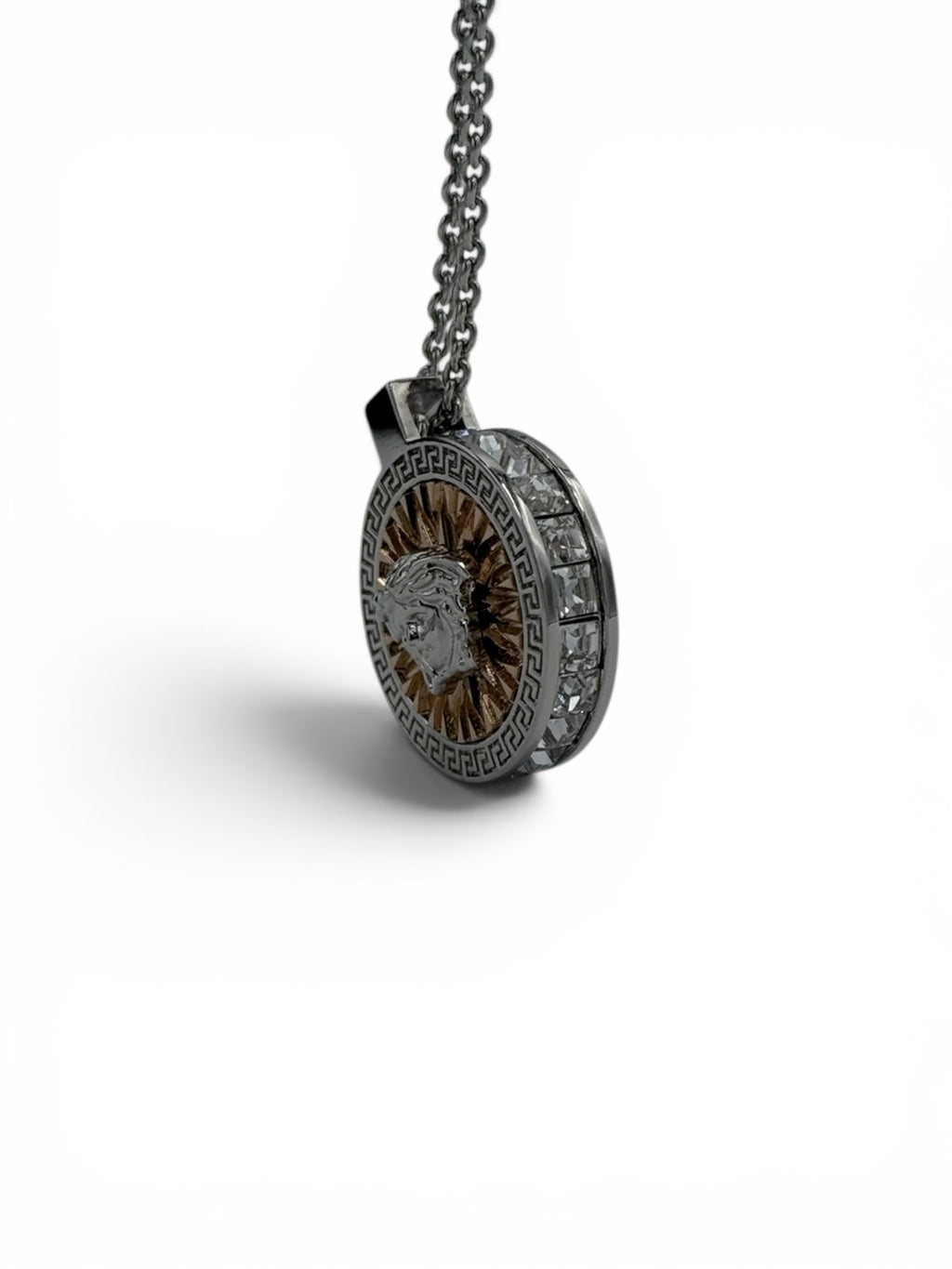 Versace medusa necklace