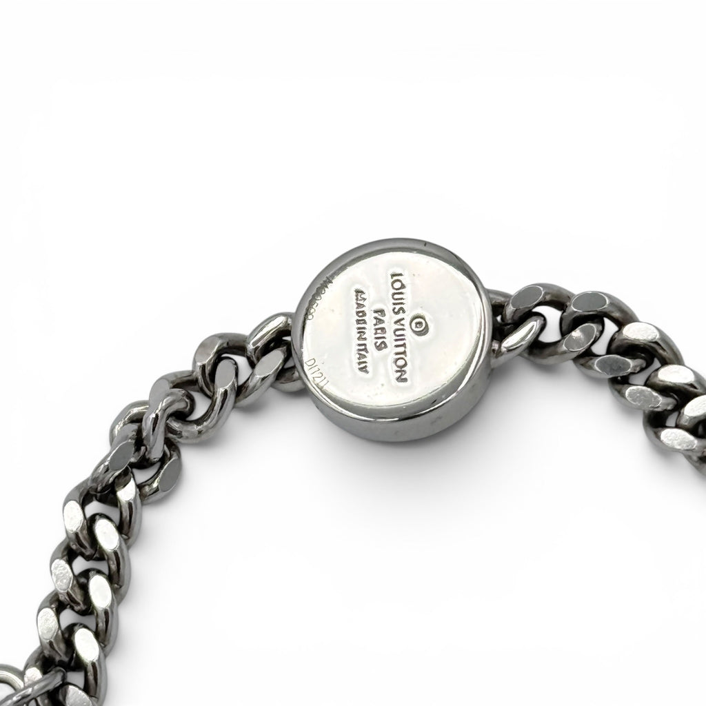 Louis Vuitton silver tone bracelet