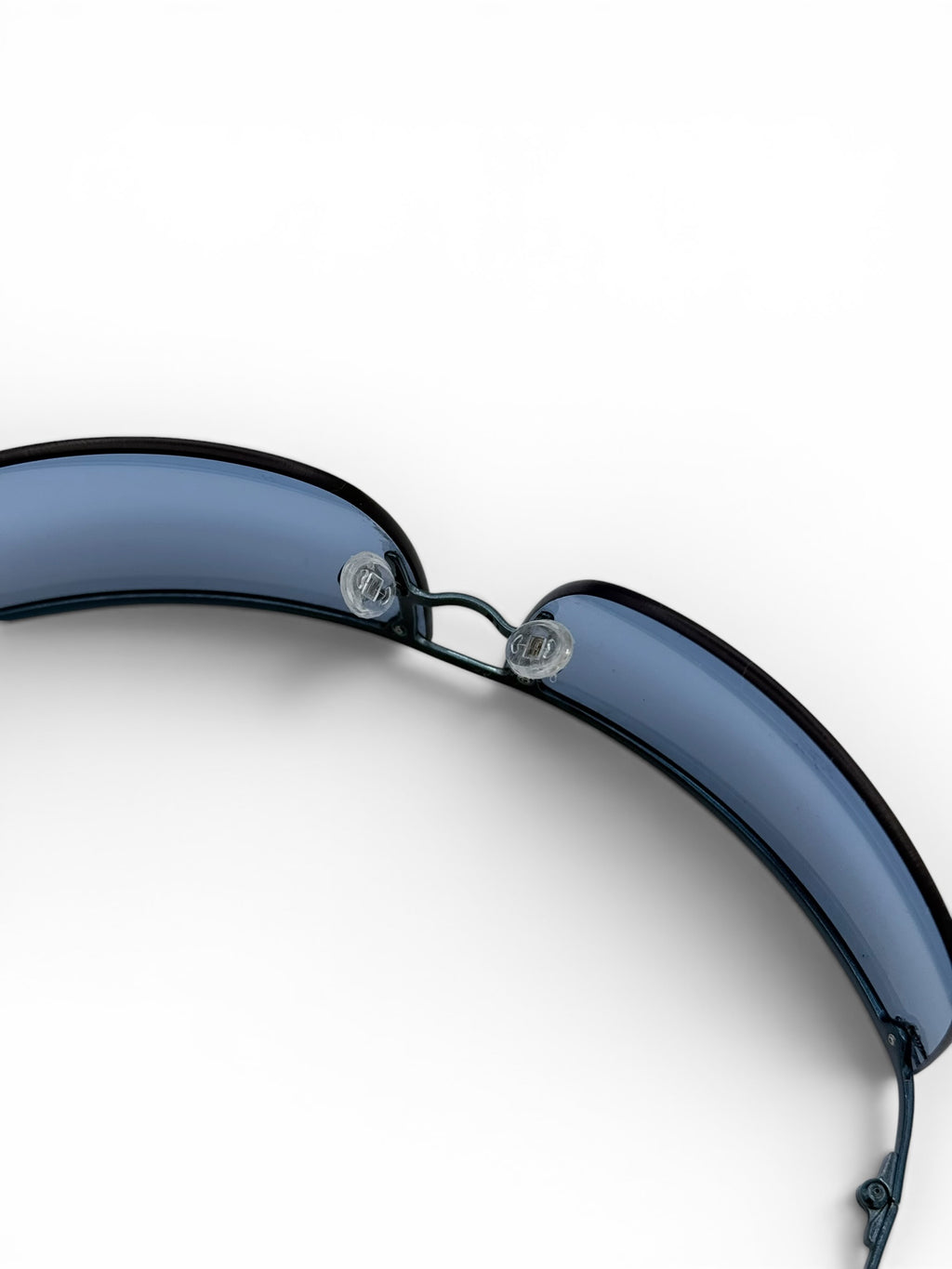 Gucci vintage sunglasses blue FW2000 - Frameless - Tom Ford Era