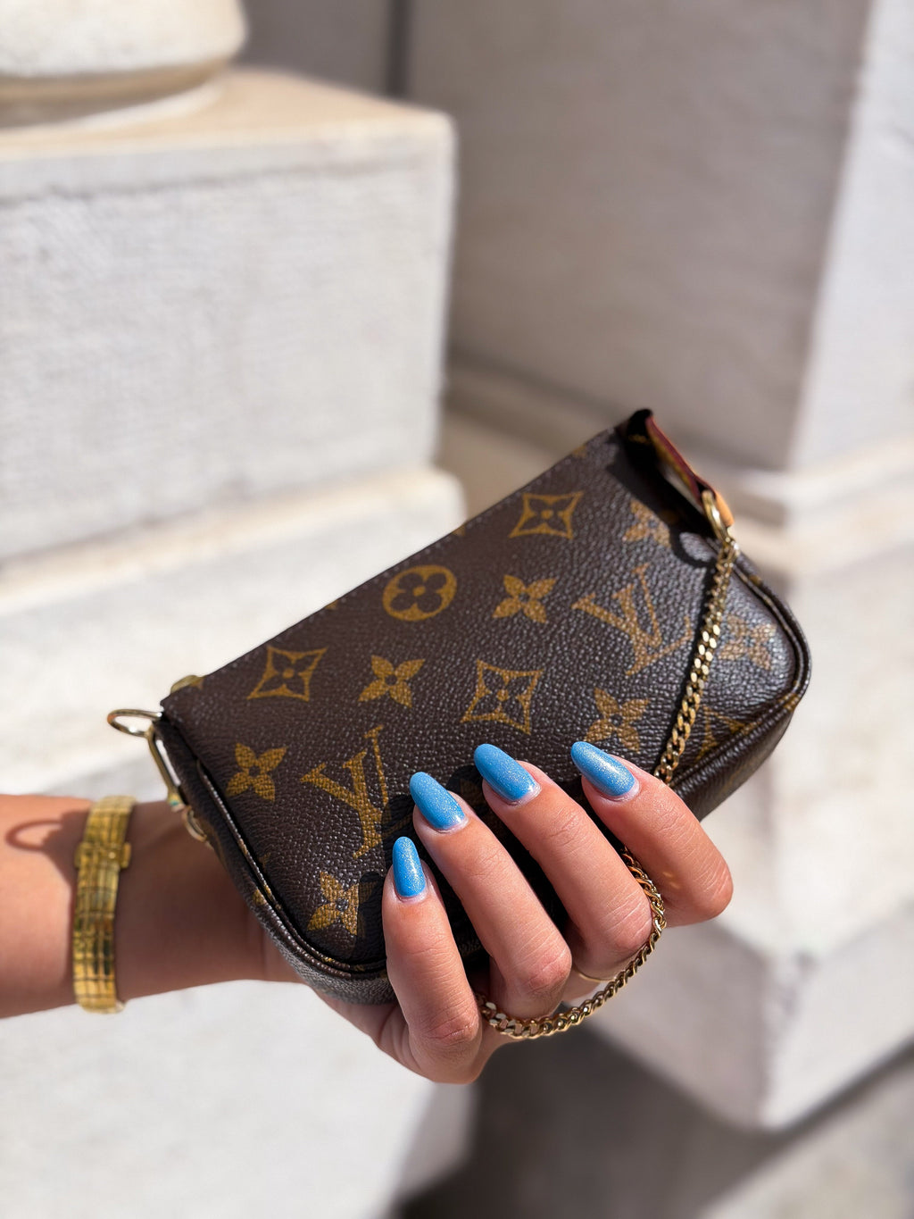 Louis Vuitton Mini Pochette Accessories Vintage LUXVINTAGELISBON