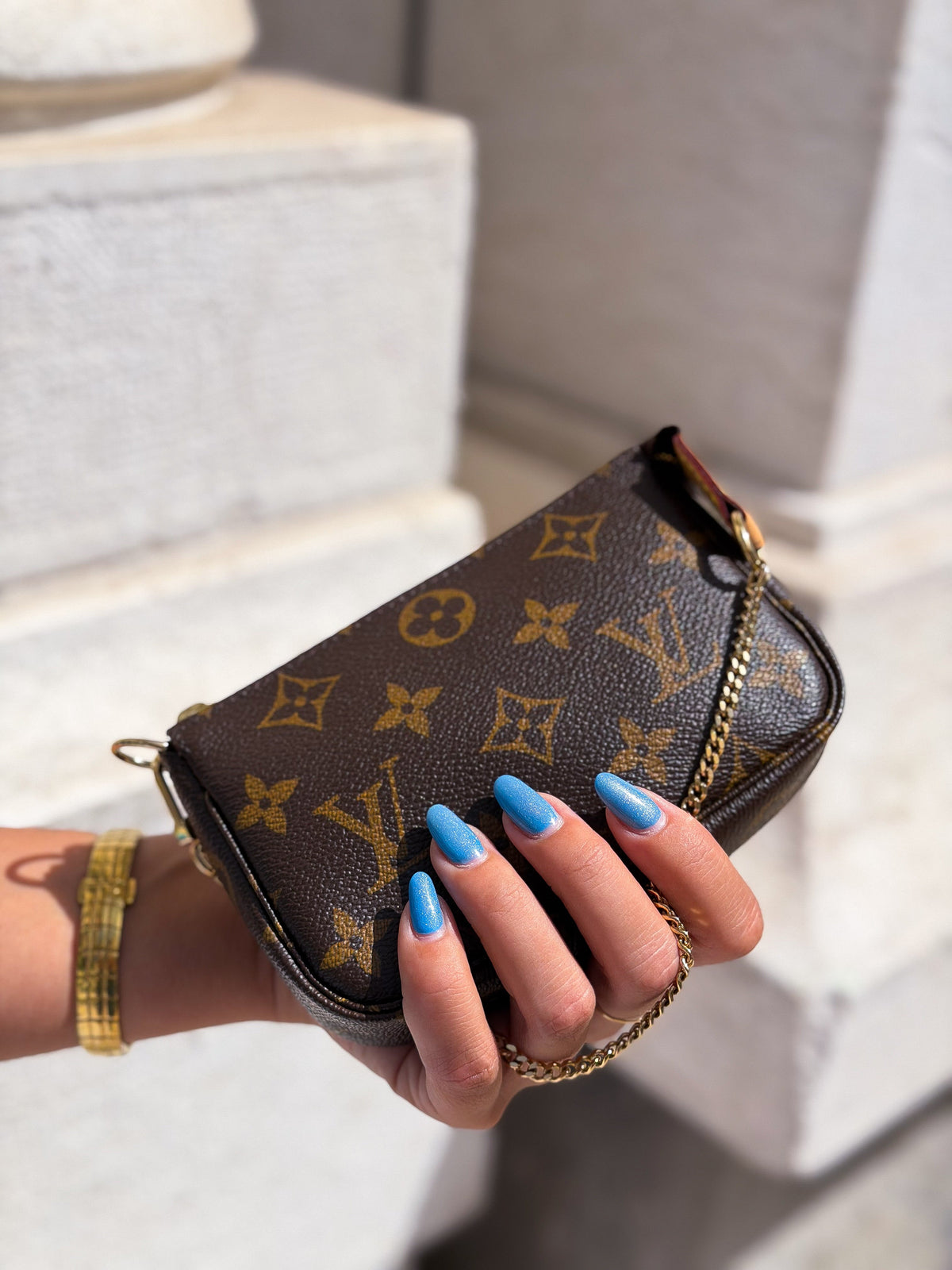 Louis Vuitton Mini Pochette Accessories Vintage LUXVINTAGELISBON