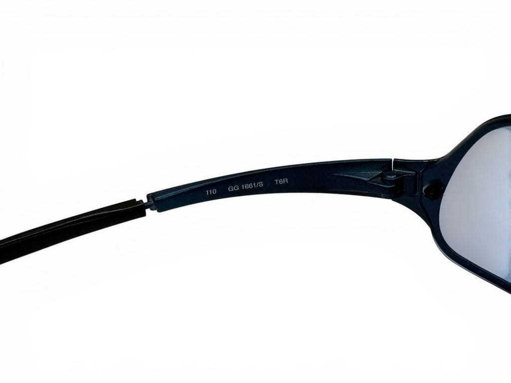 Gucci Shield Sunglasses SS2001 blue - Tom Ford era