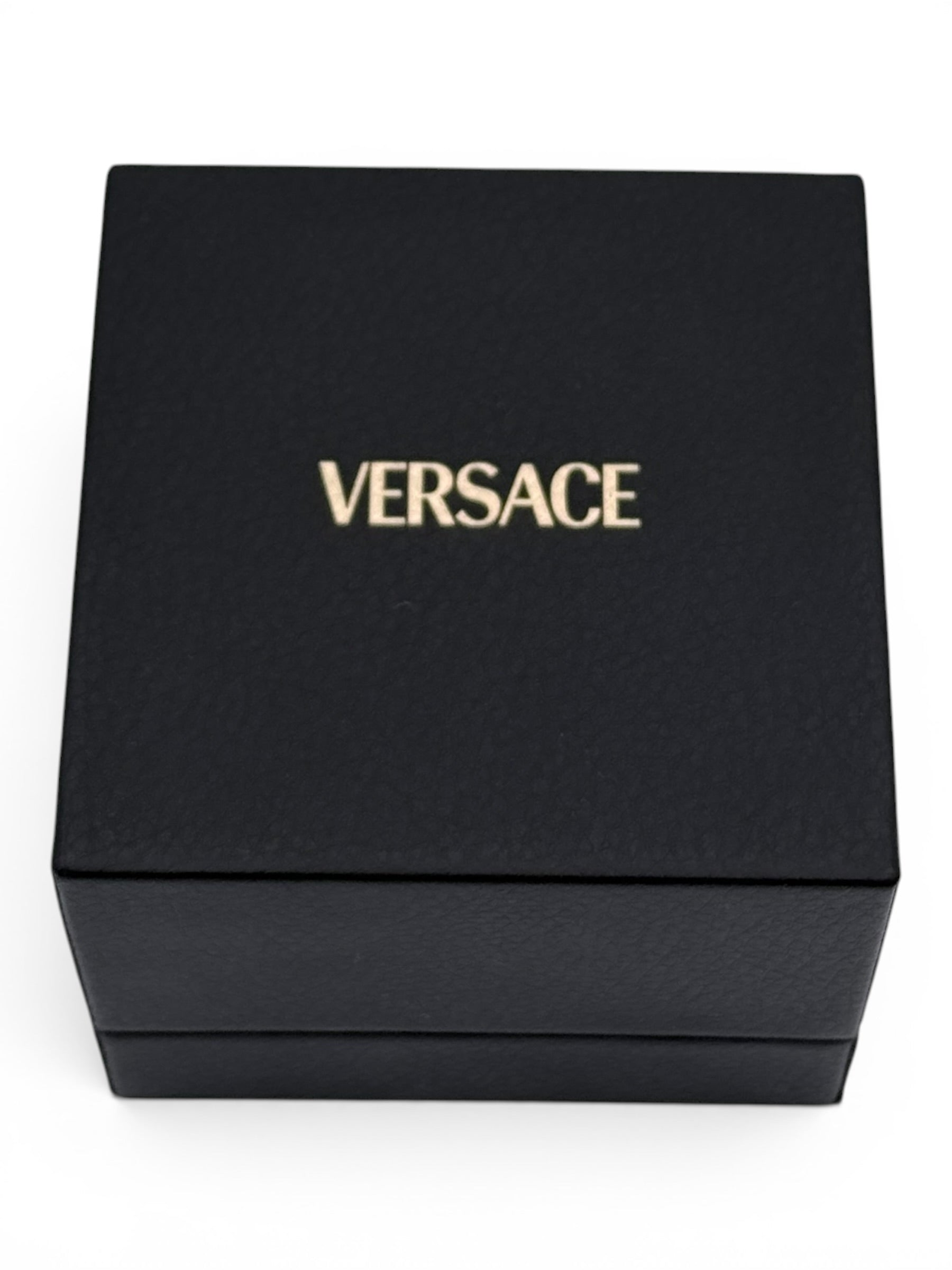 Versace Medusa necklace silver tone