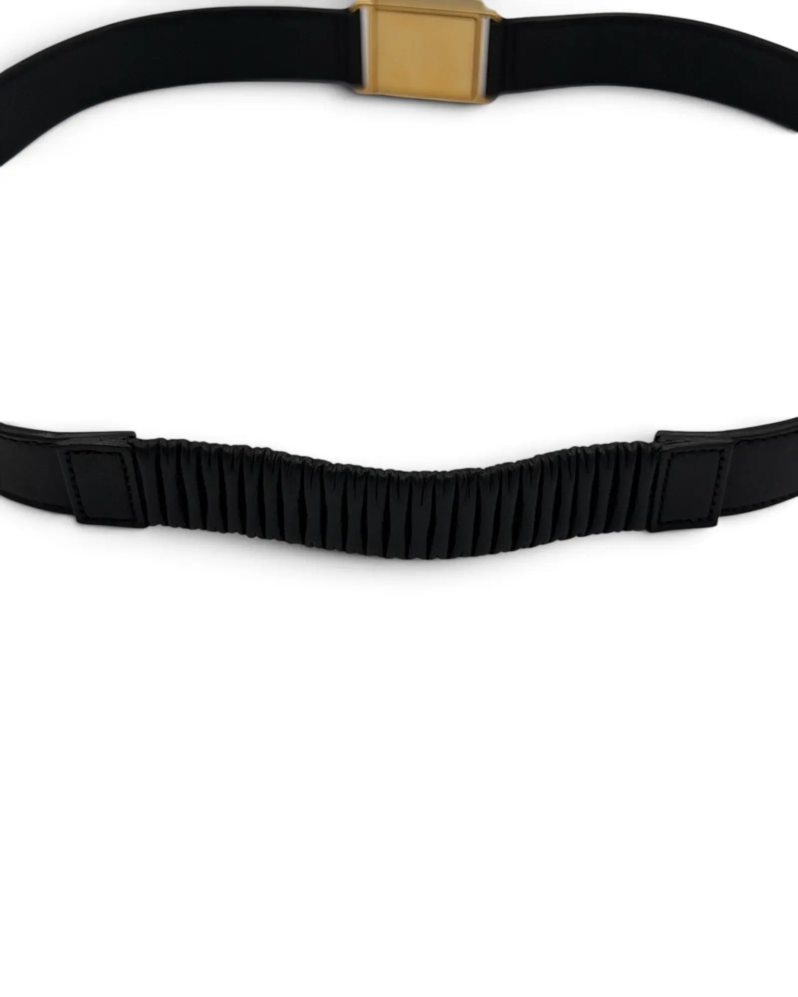 Louis Vuitton Vintage Belt – Black Leather – Gold LV Buckle LUXVINTAGELISBON