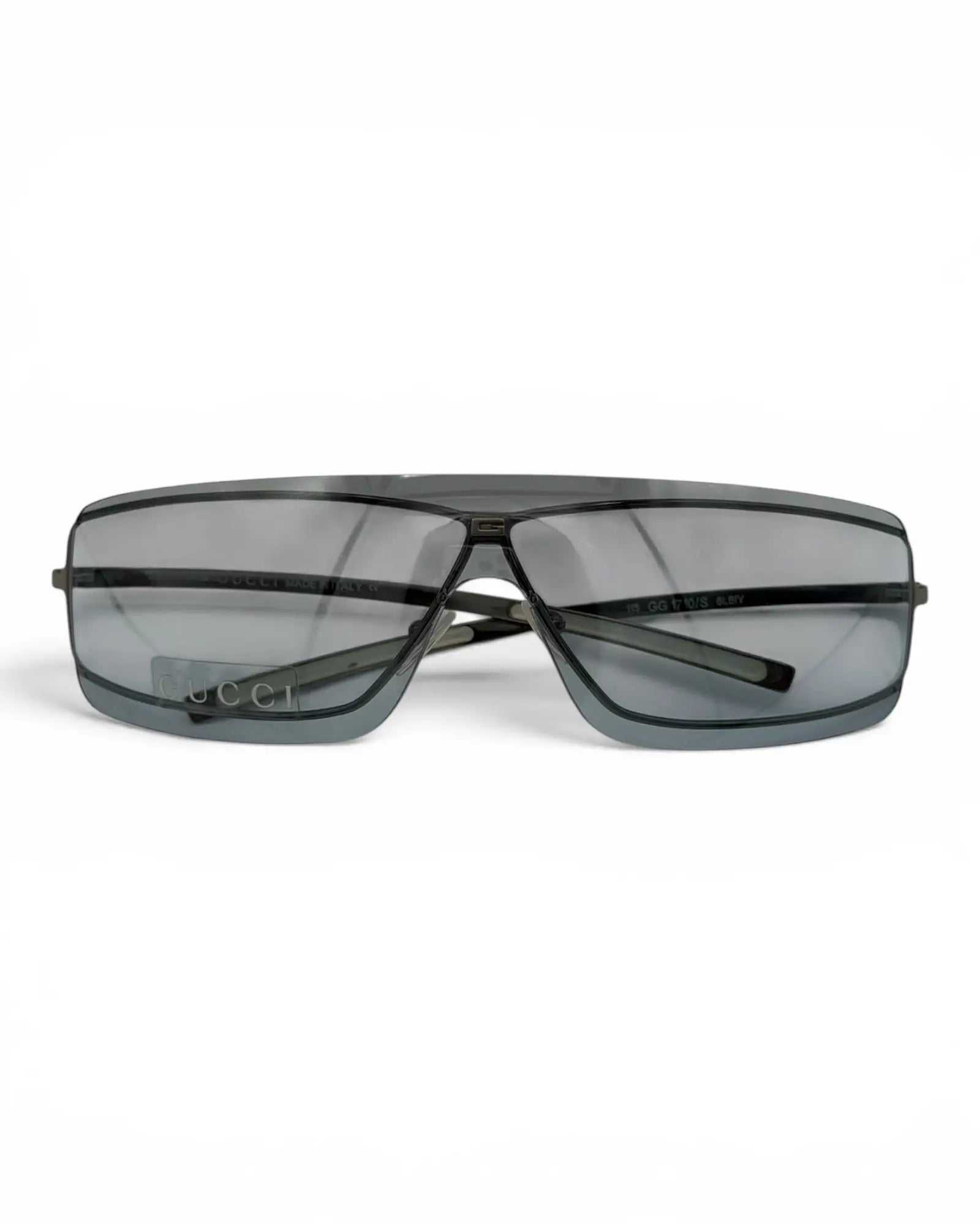 Óculos de Sol Gucci sem Aro – Cinzento claro – Era Tom Ford