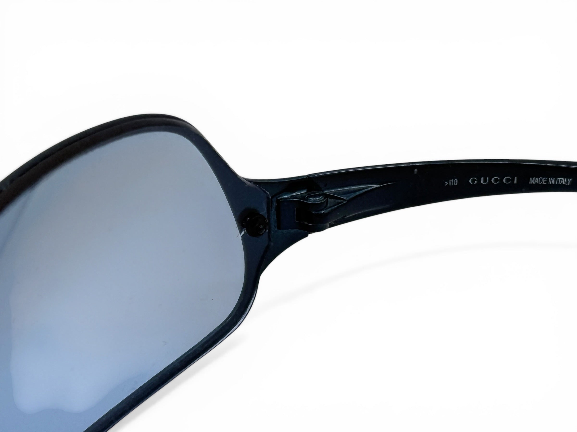 Gucci Shield Sunglasses SS2001 blue - Tom Ford era
