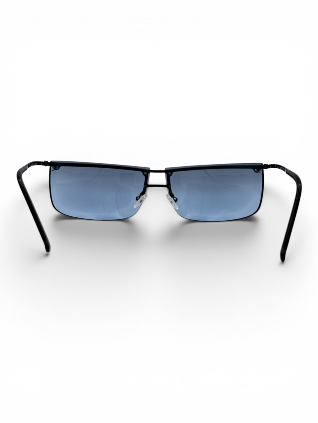Gucci vintage sunglasses blue FW2000 - Frameless - Tom Ford Era
