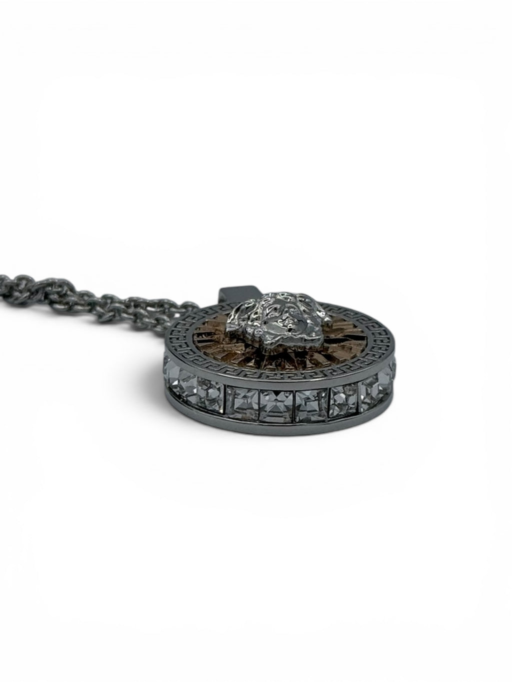 Versace medusa necklace