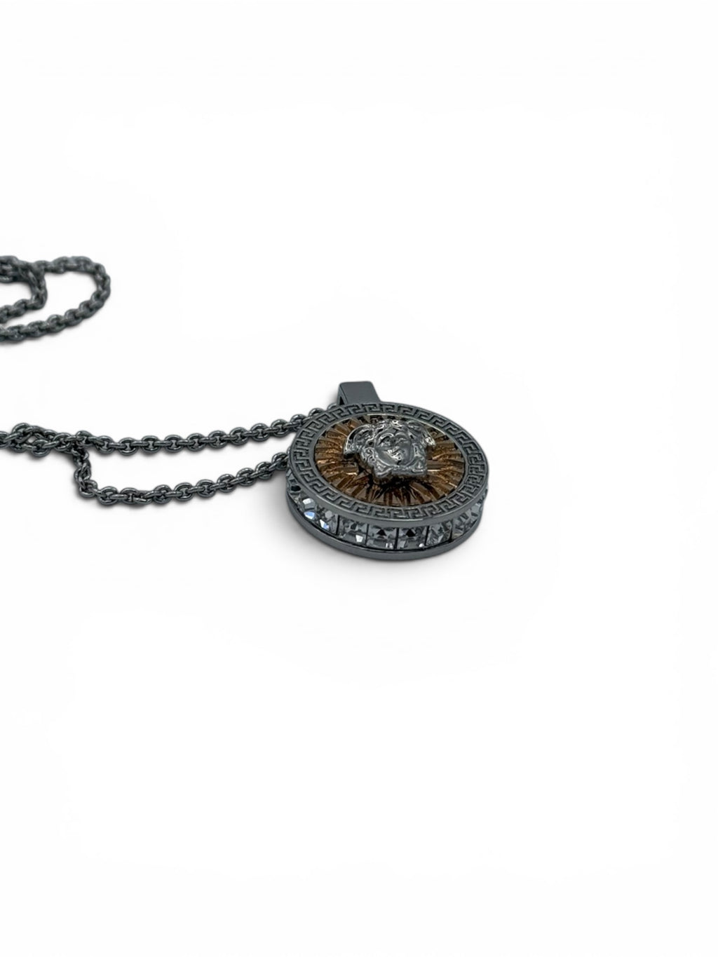 Versace medusa necklace