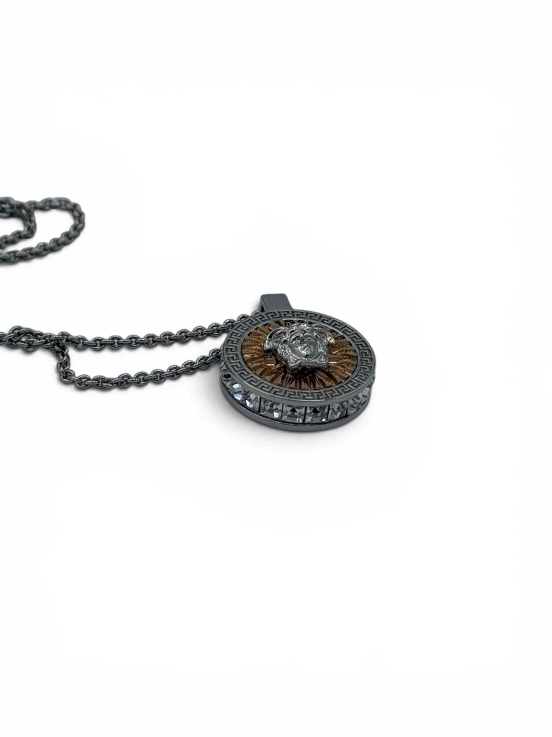 Versace medusa necklace