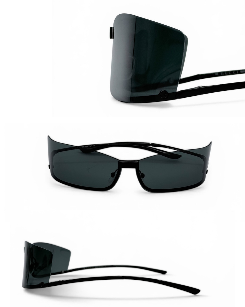 Gucci Vintage Shield Sunglasses — Tom Ford Era