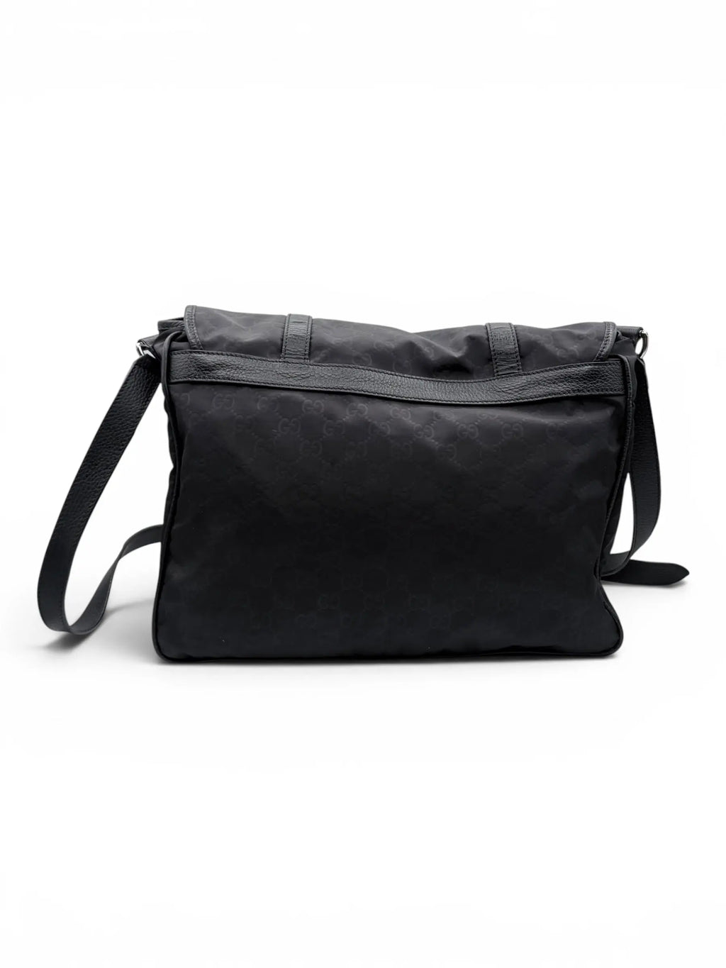 Gucci Monogram Nylon Messenger Bag LUXVINTAGELISBON