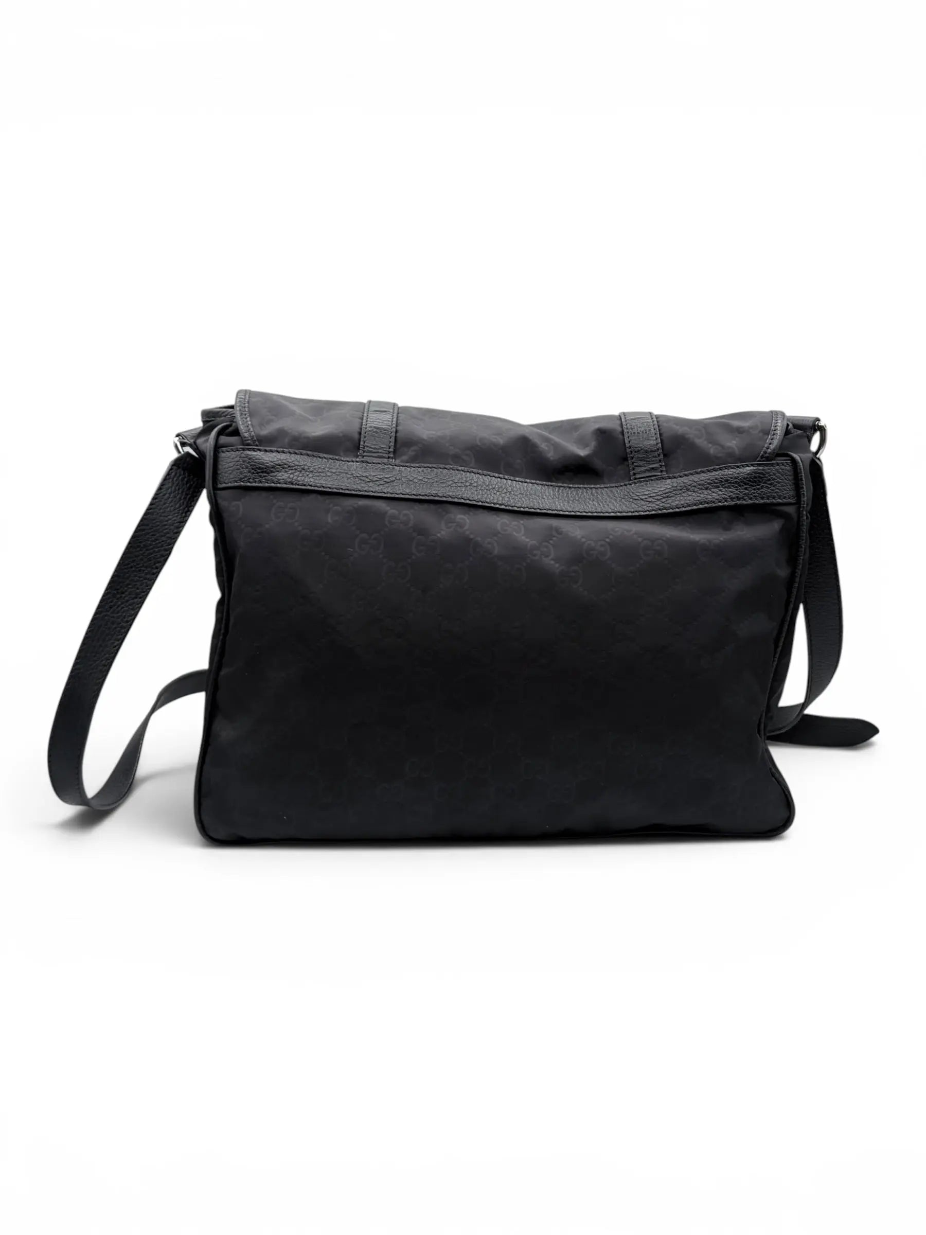 Gucci Monogram Nylon Messenger Bag LUXVINTAGELISBON
