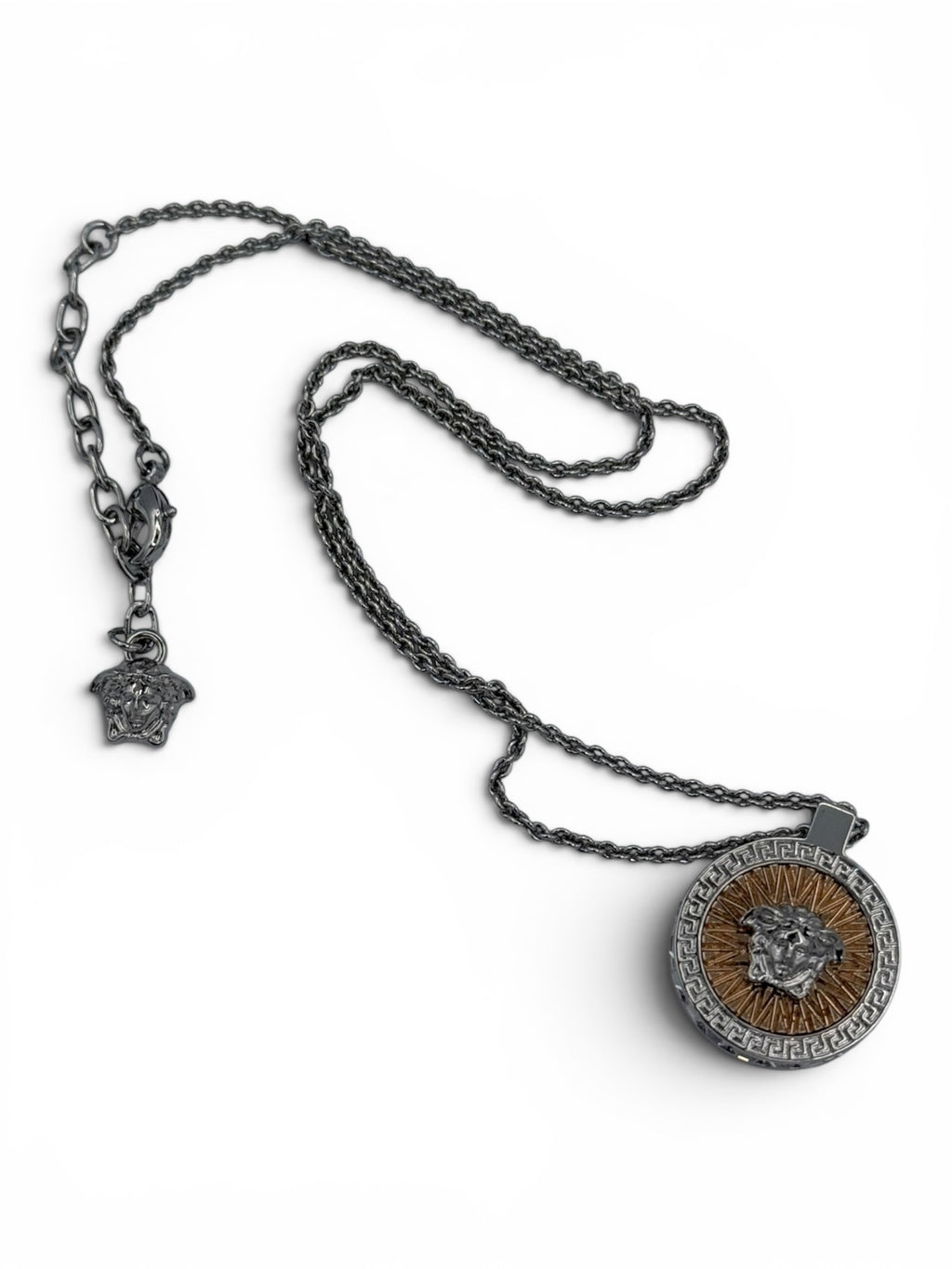 Versace medusa necklace