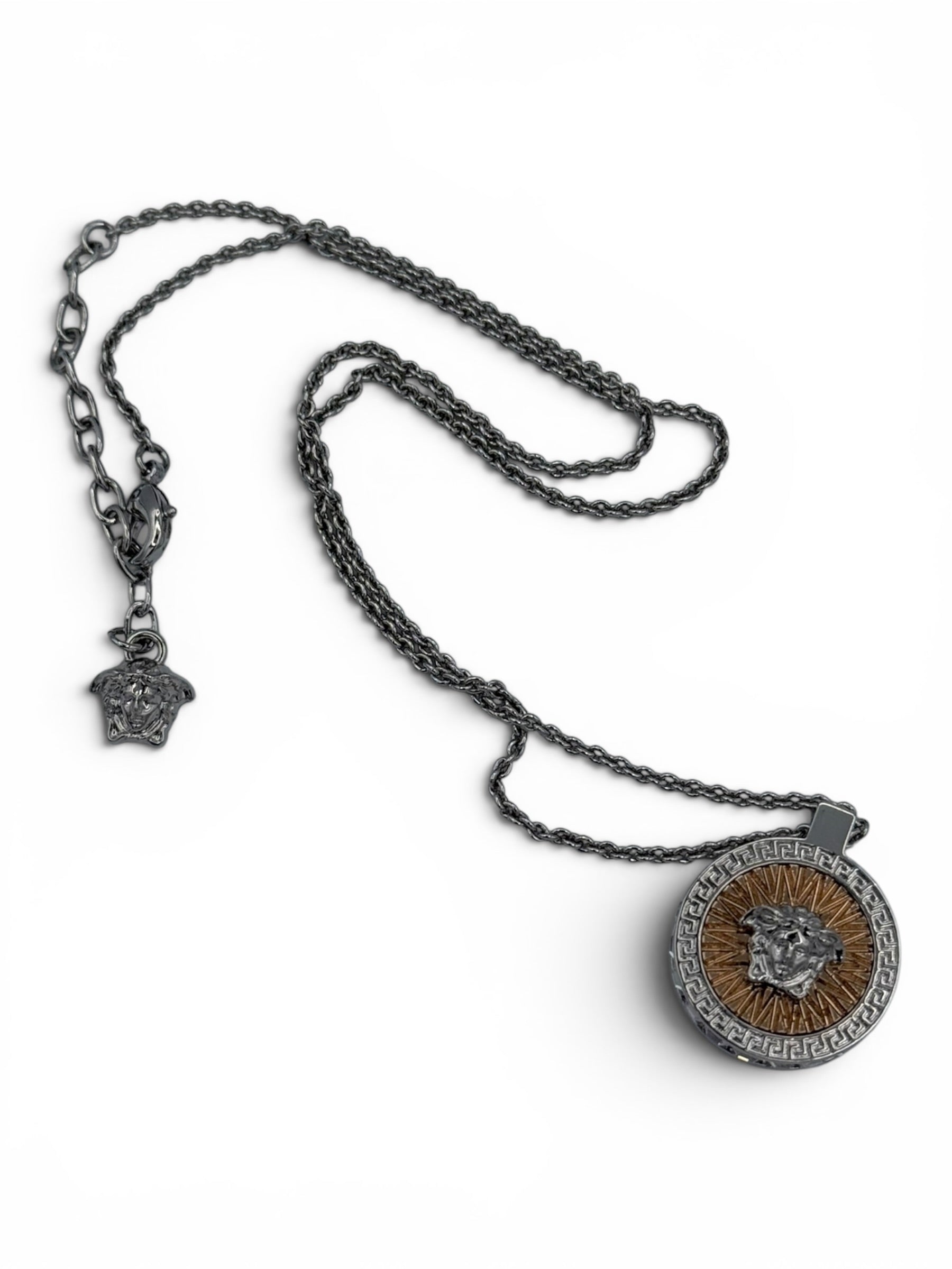 Versace medusa necklace