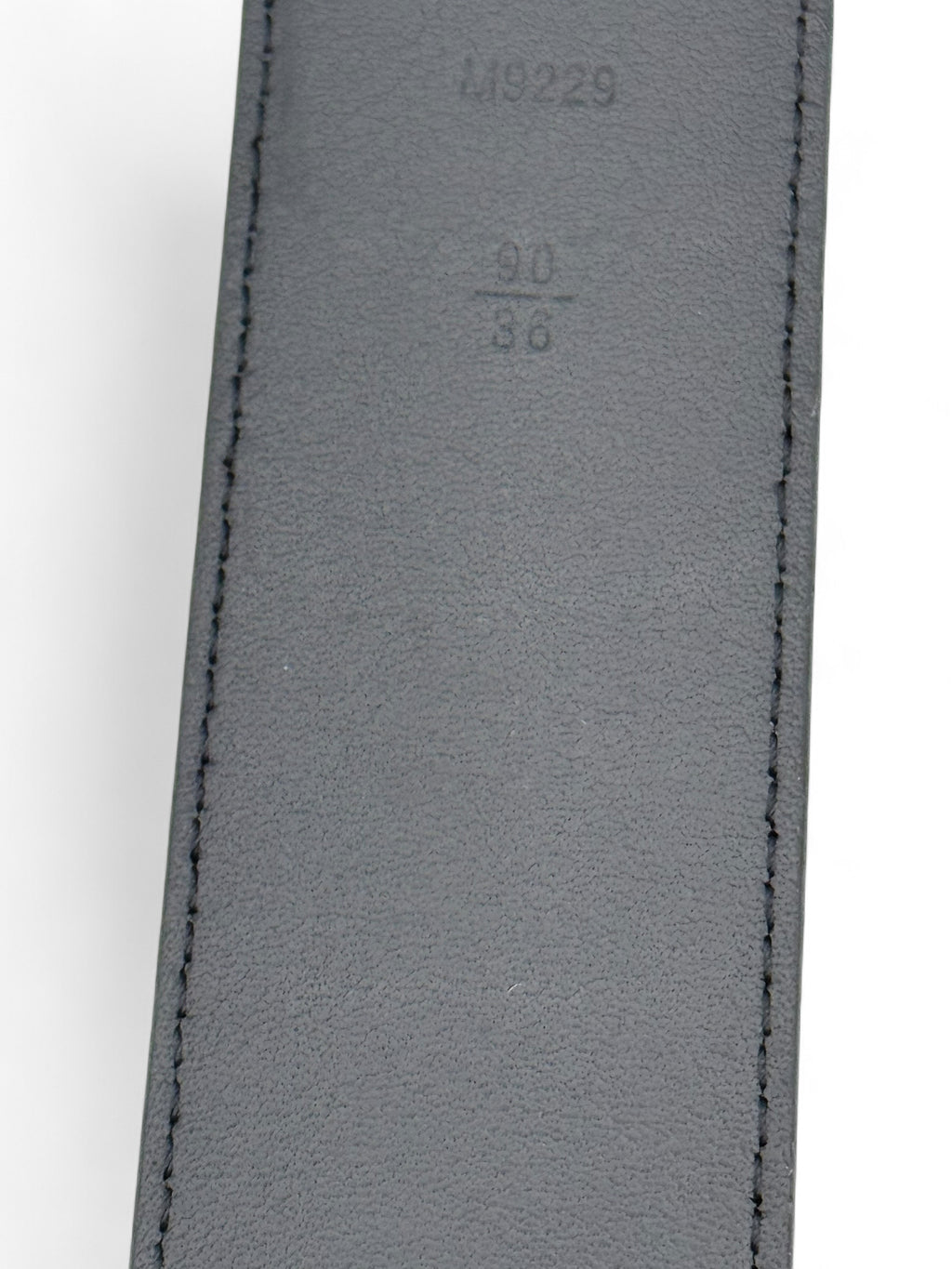 Louis Vuitton LV Initiales Belt 90cm - Black Epi Leather