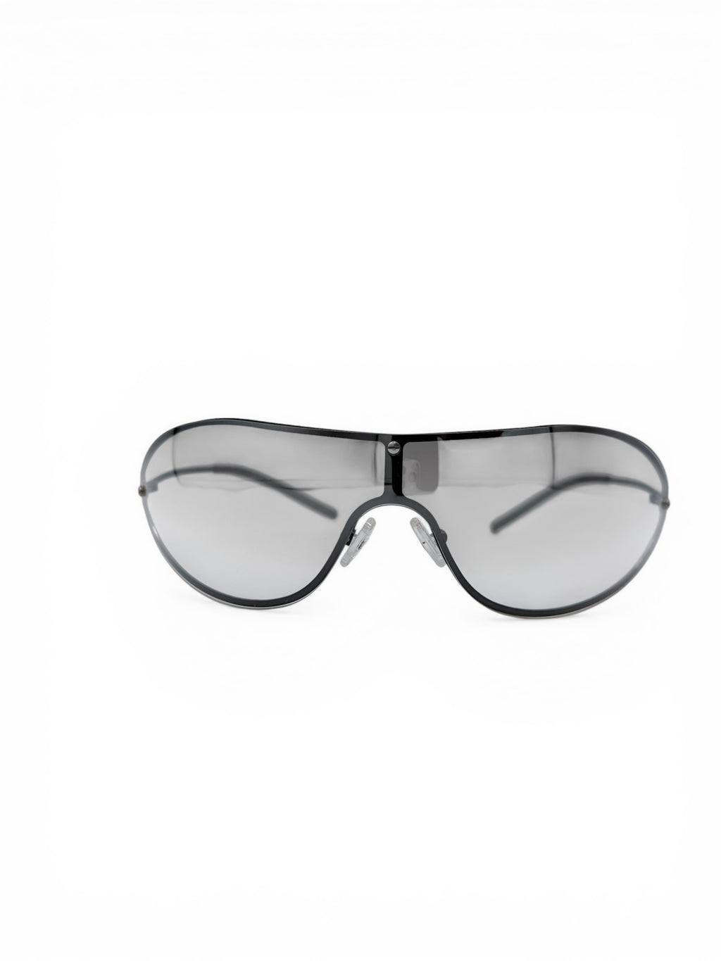 Gucci Shield Sunglasses – SS2001 – Rimless Metal Frame - Tom Ford Era