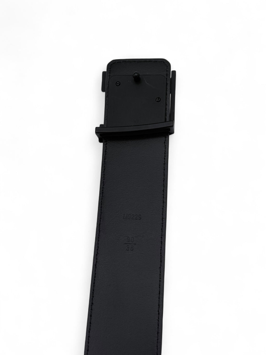 Louis Vuitton LV Initiales Belt 90cm - Black Epi Leather