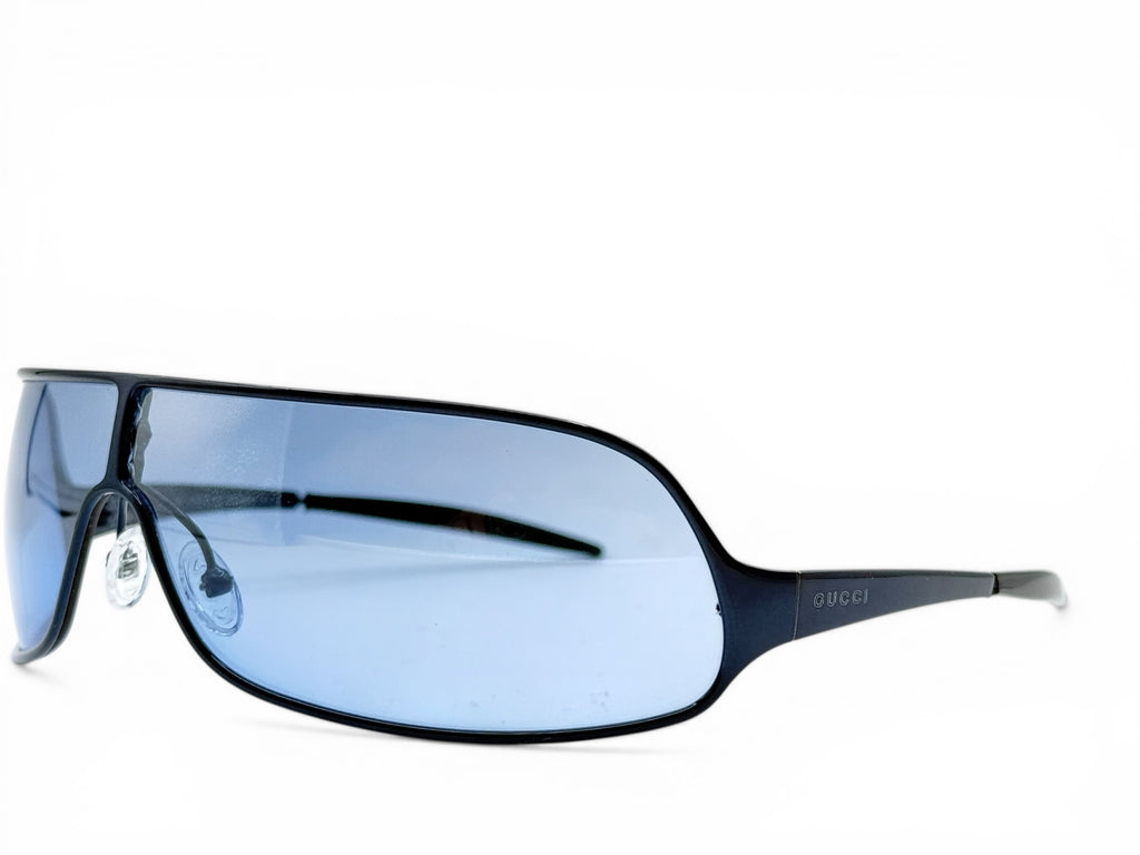 Gucci Shield Sunglasses SS2001 blue - Tom Ford era