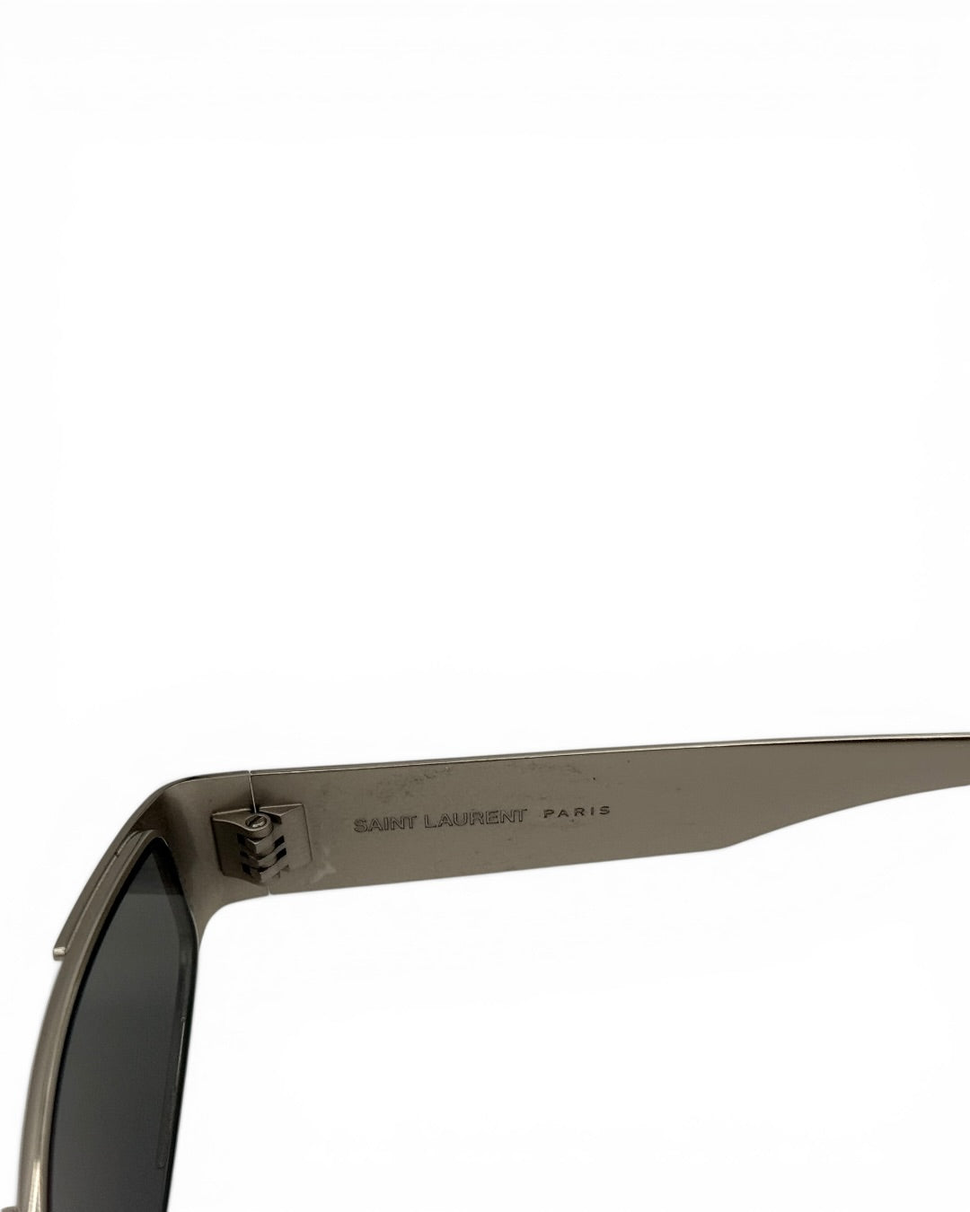 Saint Laurent SL 739 Sunglasses – Silver-Tone Metal