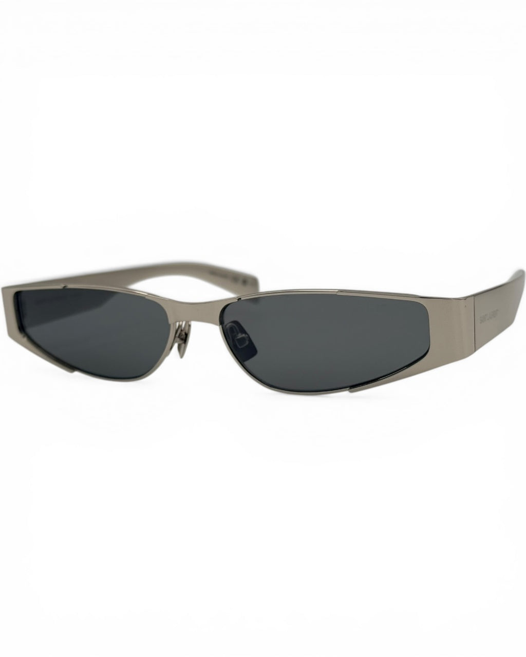 Saint Laurent SL 739 Sunglasses – Silver-Tone Metal