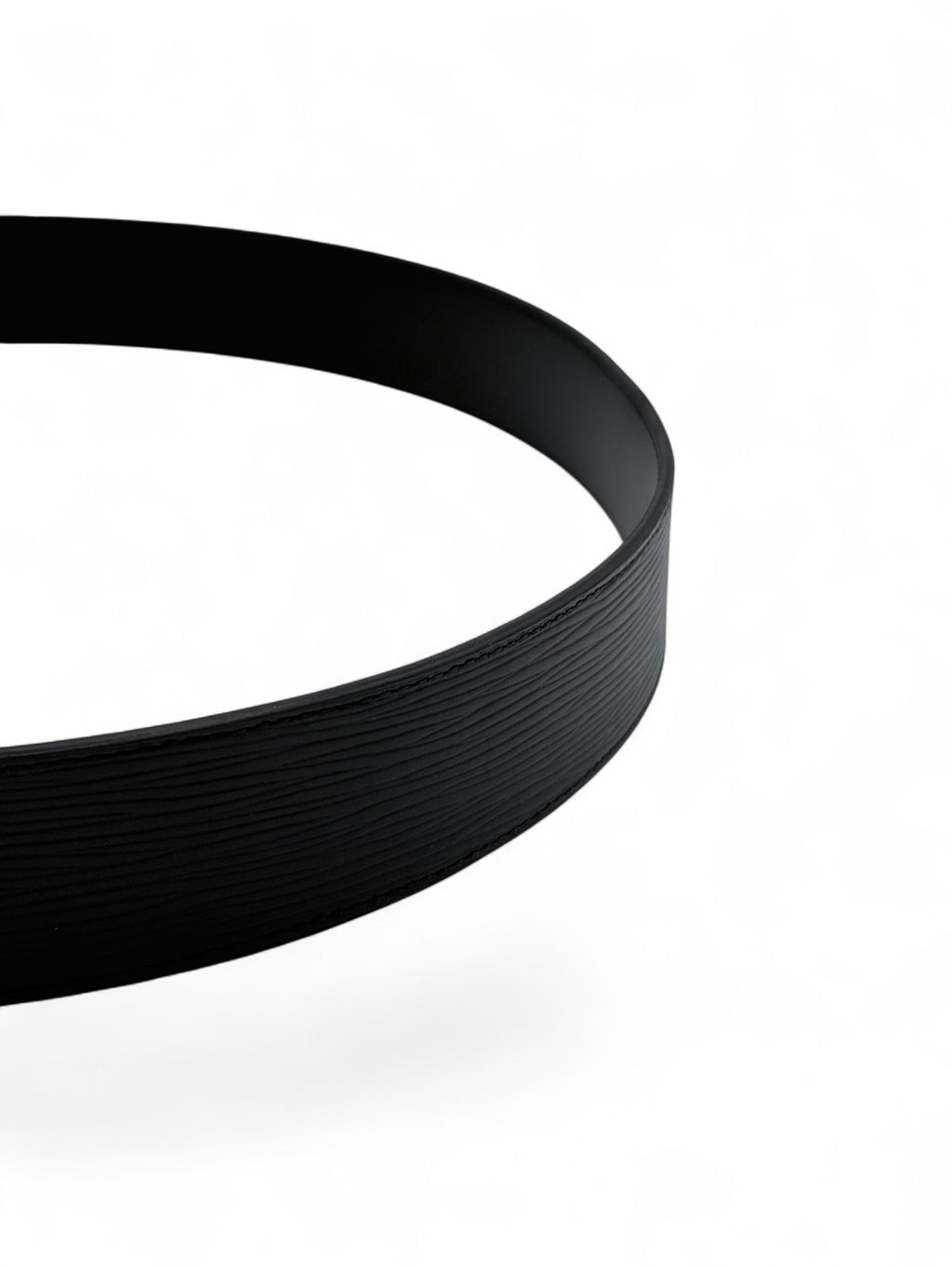 Louis Vuitton LV Initiales Belt 90cm - Black Epi Leather
