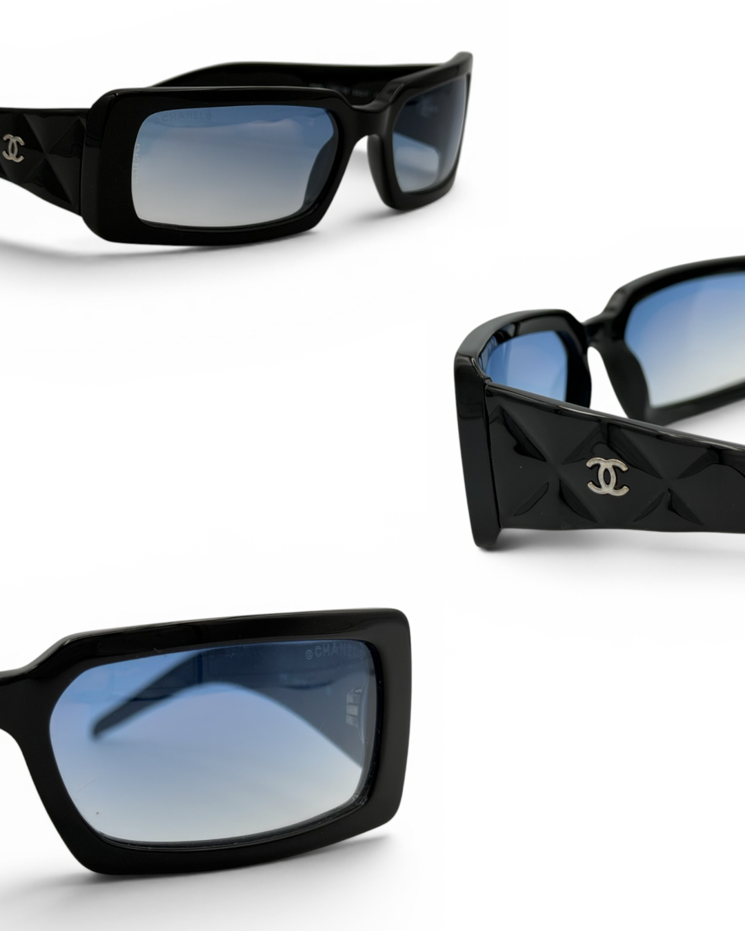 Chanel Quilted Sunglasses 5046 Black