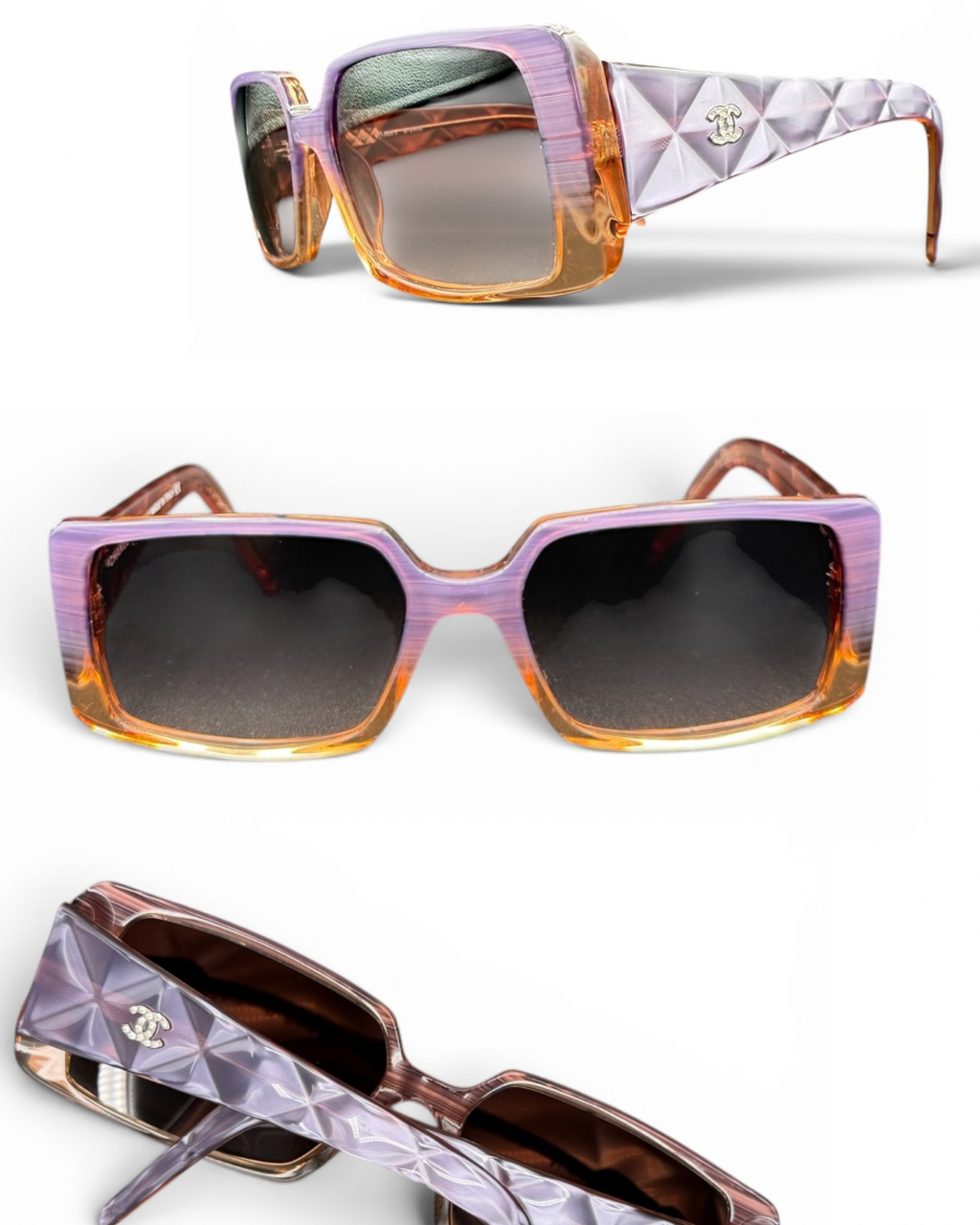 Chanel sunglasses purple 5045 LUXVINTAGELISBON