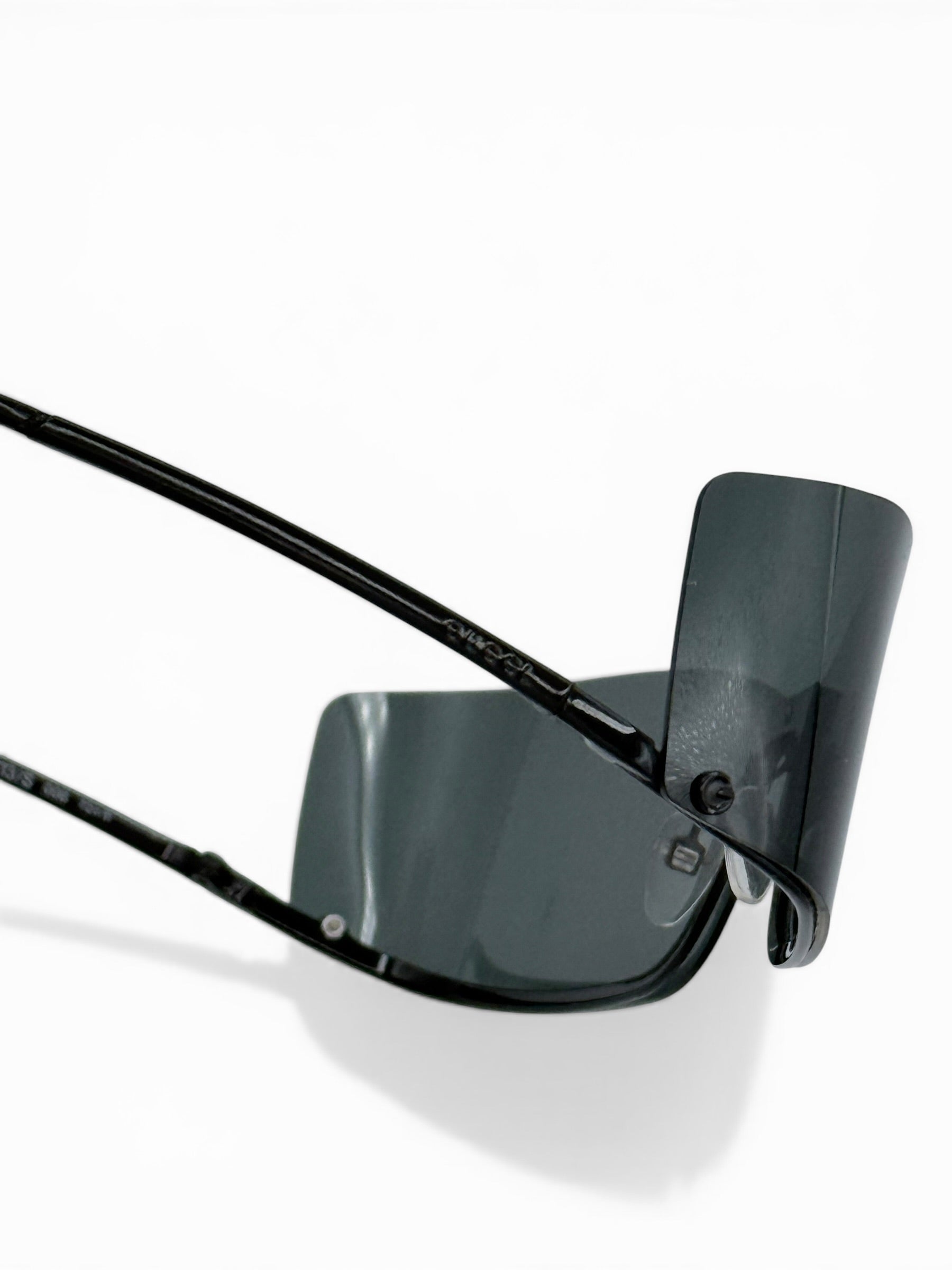 Gucci Vintage Shield Sunglasses — Tom Ford Era
