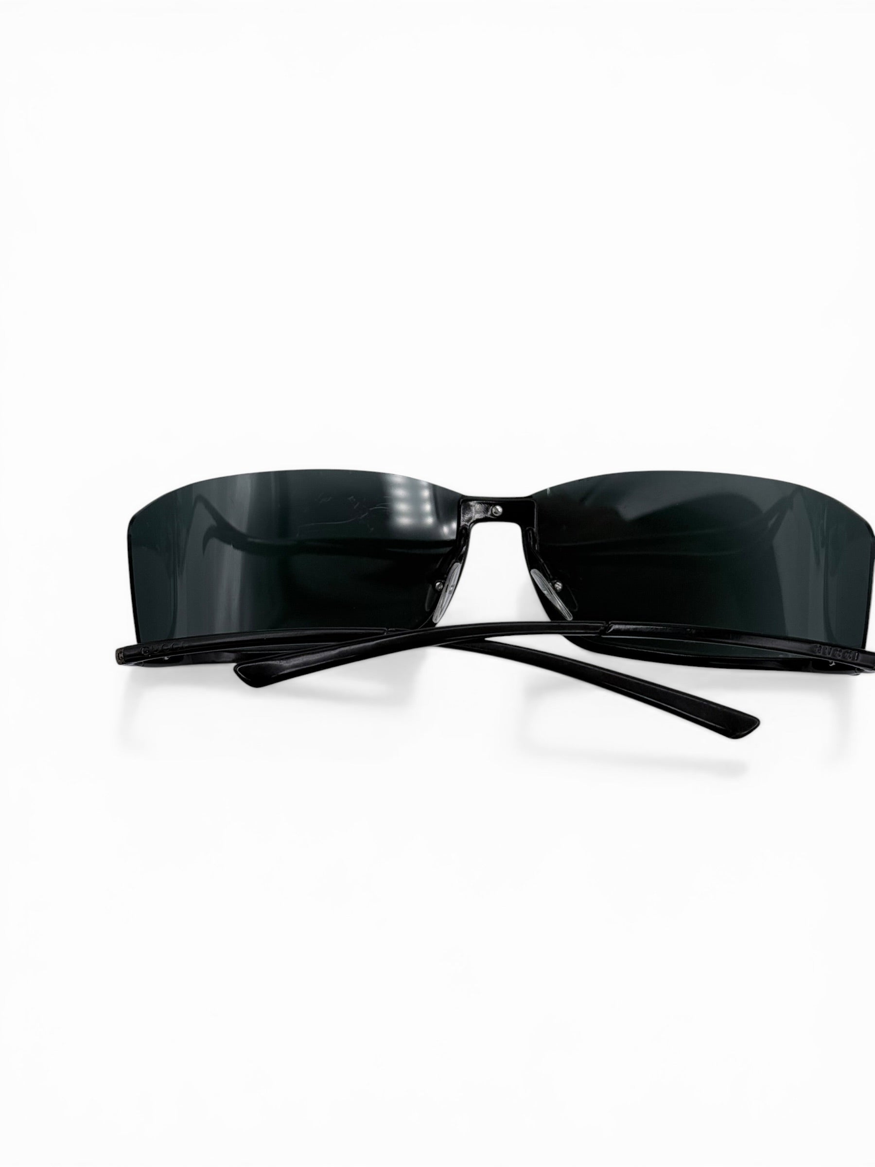 Gucci Vintage Shield Sunglasses — Tom Ford Era